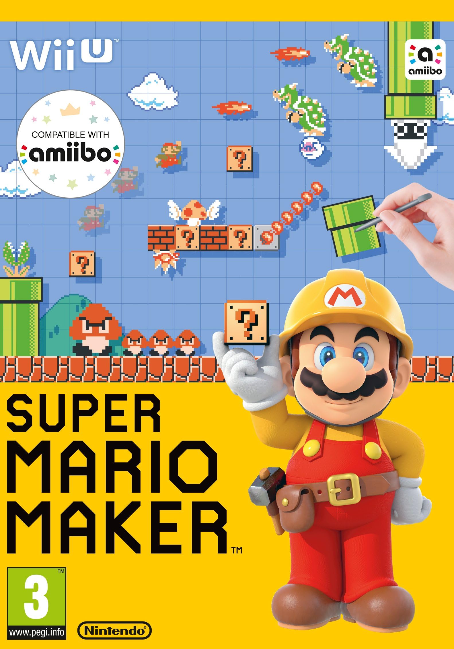 Nintendo Super Mario Maker + Artbook /Wii-U