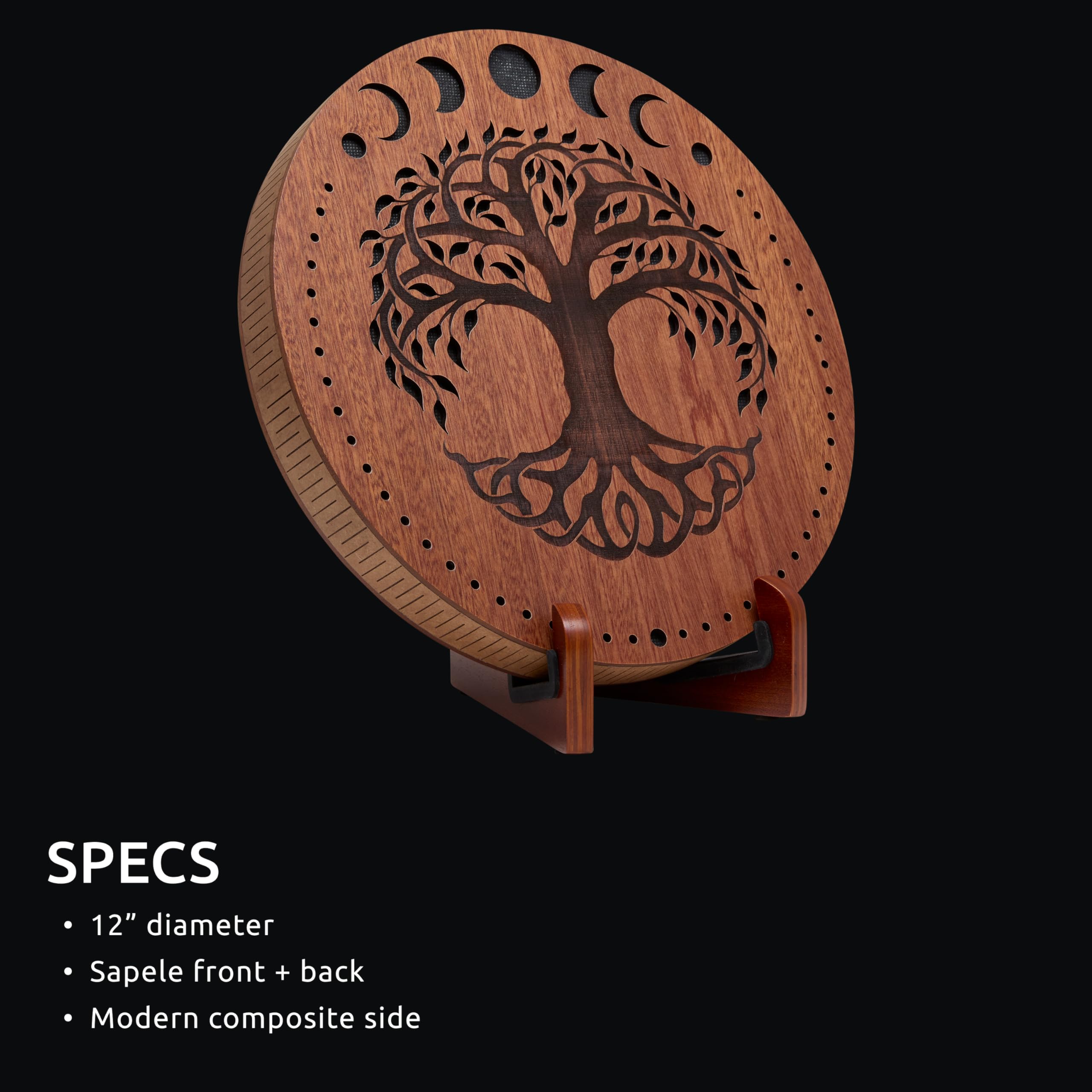 Meinl Sonic Energy - Disco de lluvia, 12 pulgadas, efectos de sonido de agua y corriente para meditación, yoga, baños de sonido, música