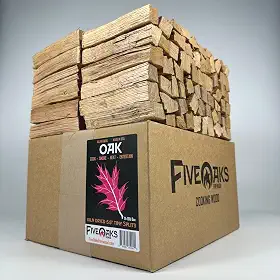 forno de pizza a lenha para forno de pizza a lenha, mini lenha de carvalho. Madeira de carvalho de 5 polegadas (1.000 polegadas cúbicas) ~ 5 "lenha seca em estufa para forn