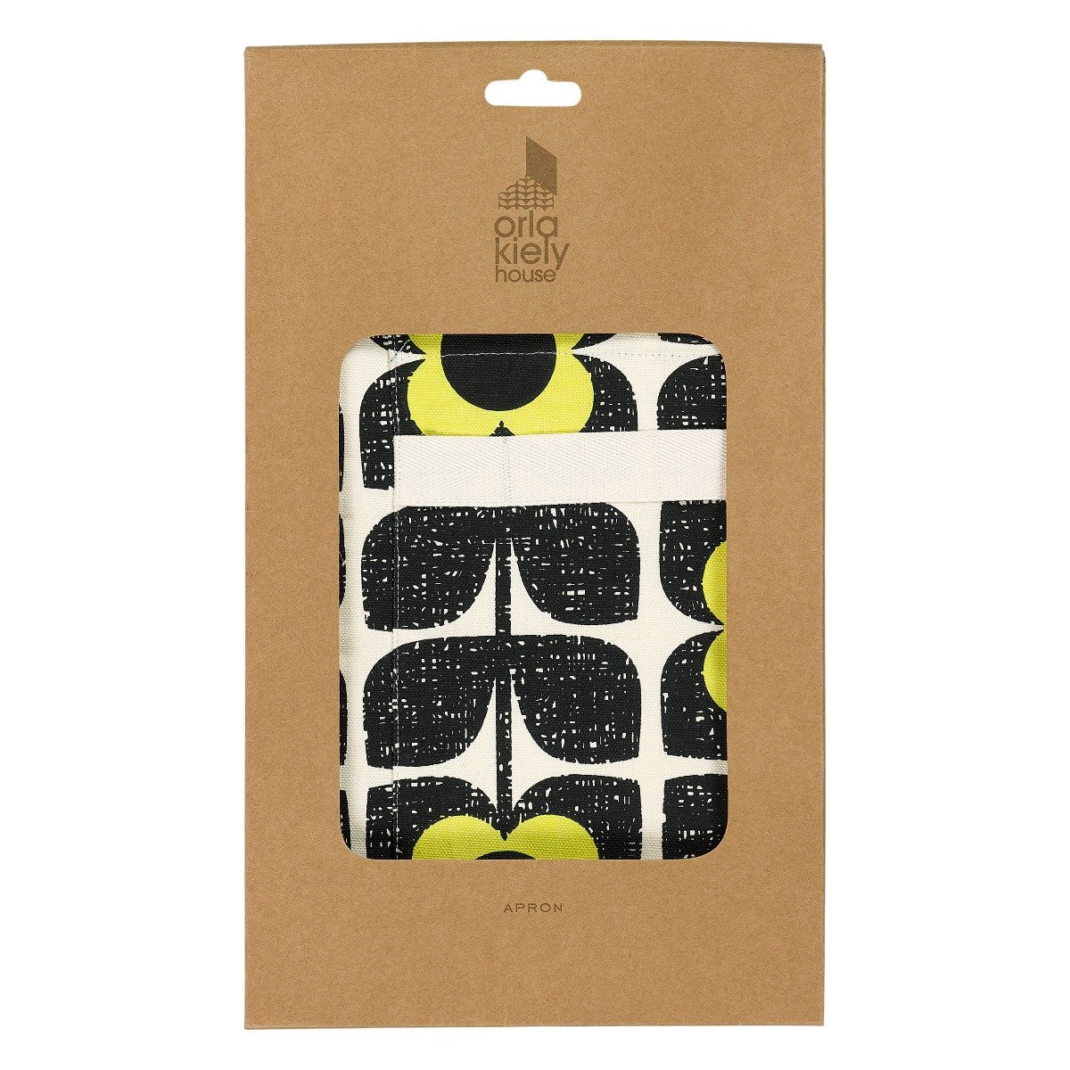 Orla Kiely | Scribble Square | Tablier de fleur | Primevère | Coton