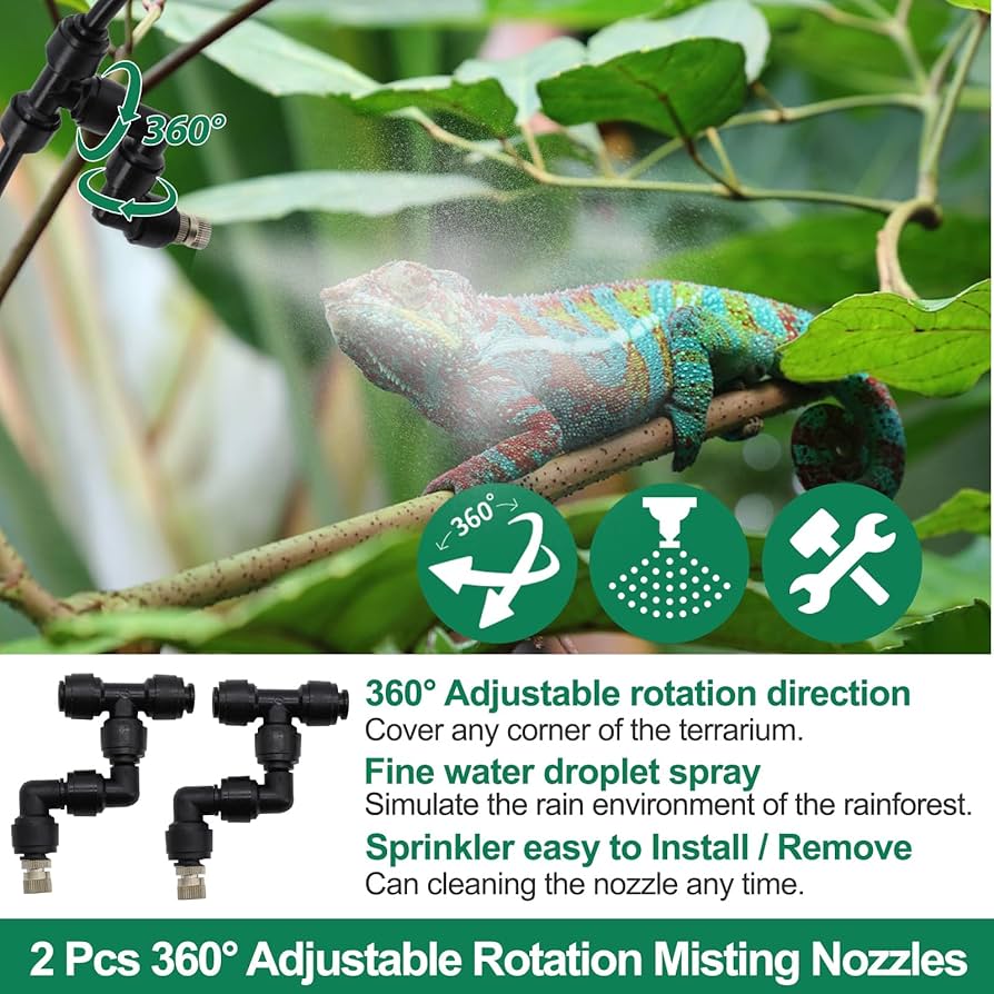 Reptile Mister ReptiKing Humidifiers, Automatic For Chameleon Frog