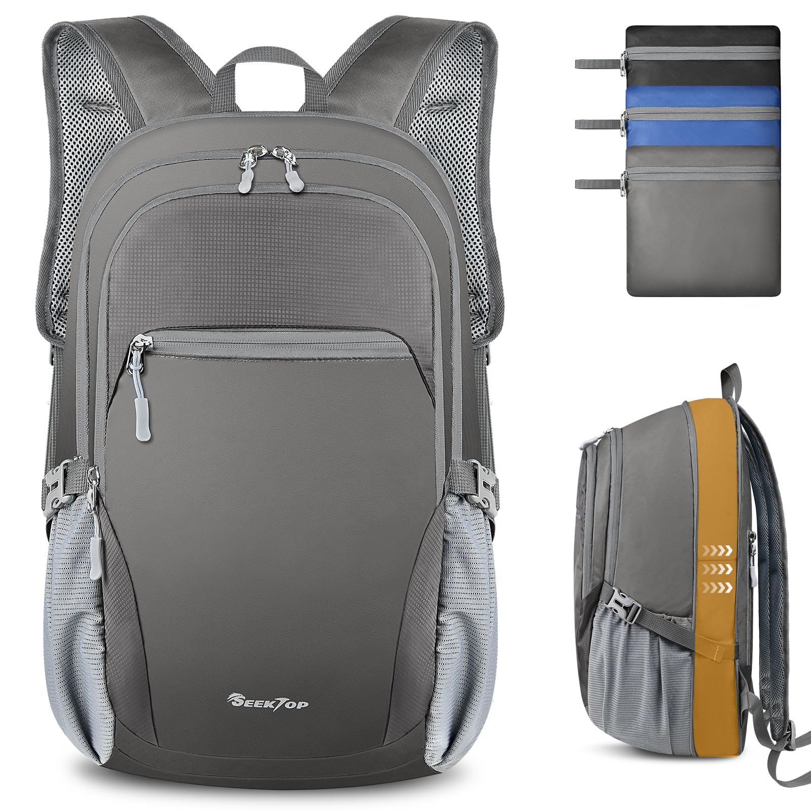 Seektop Lightweight Packable 20L-28L Backpack