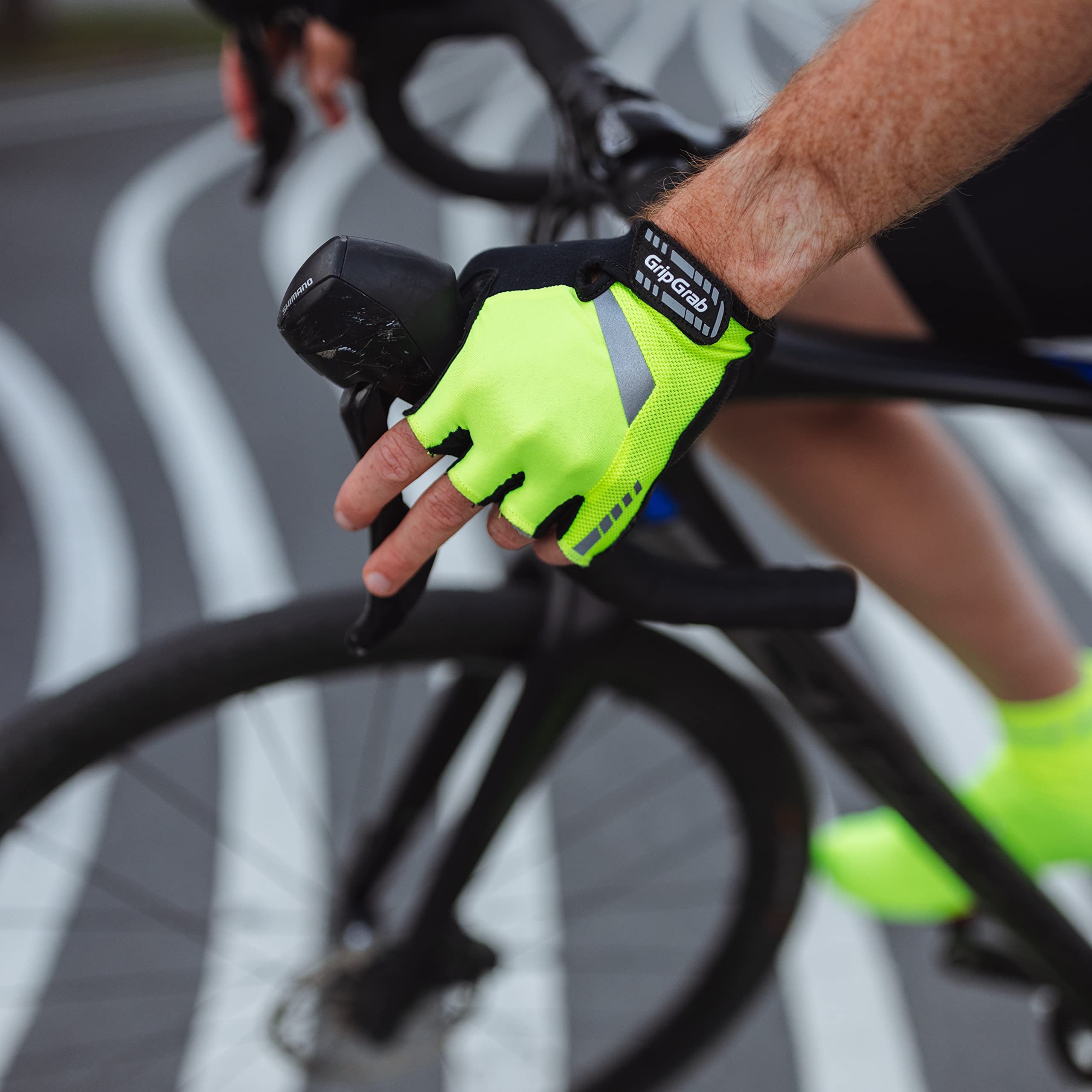 GripGrab ProGel 4 mm DoctorGel wyściółka bez palców rękawiczki rowerowe letnie rękawiczki rowerowe półpalce, żelowe, kolarskie