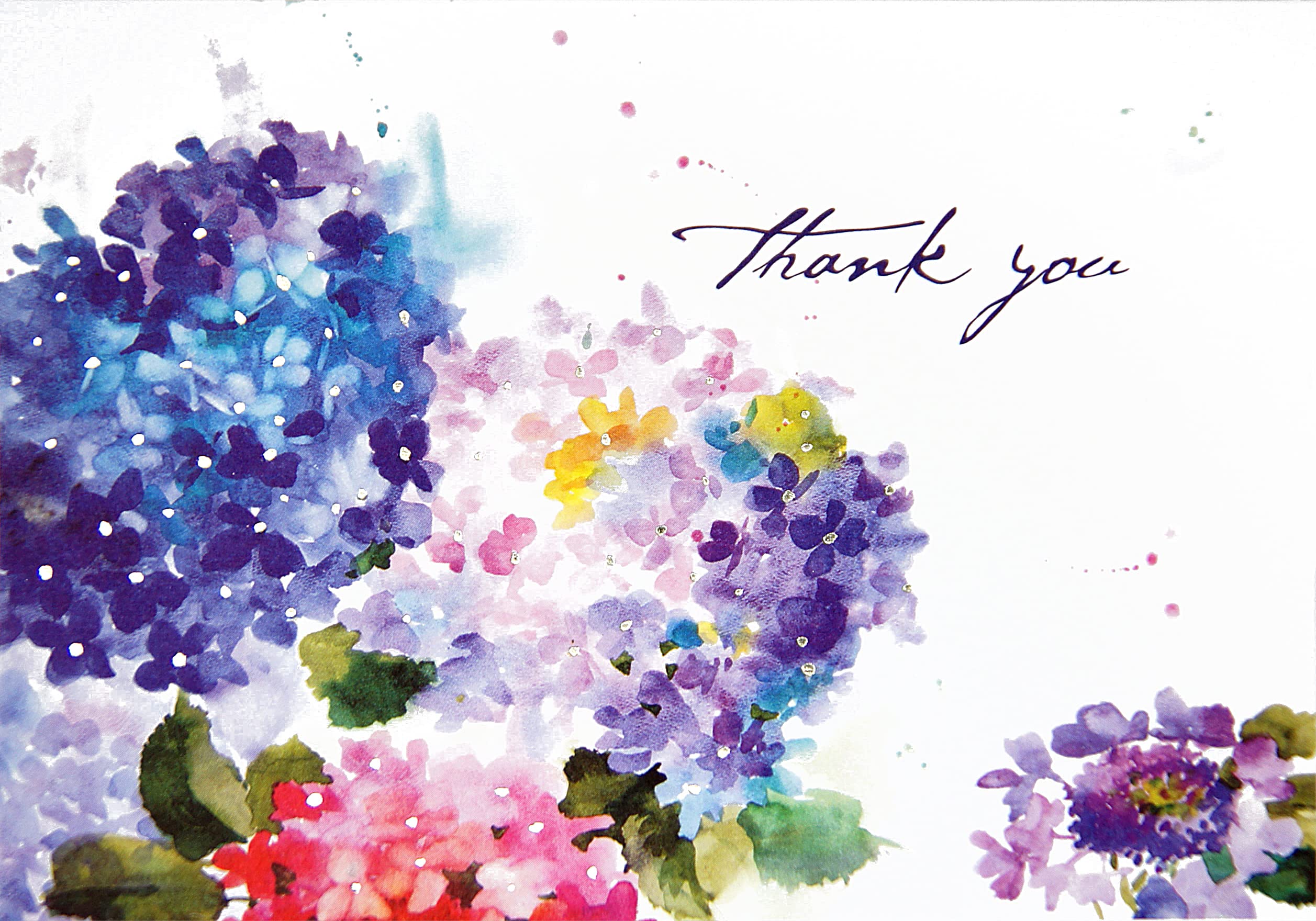 Hydrangeas Thank You Notes (Stationery, Note Cards, Boxed Cards)