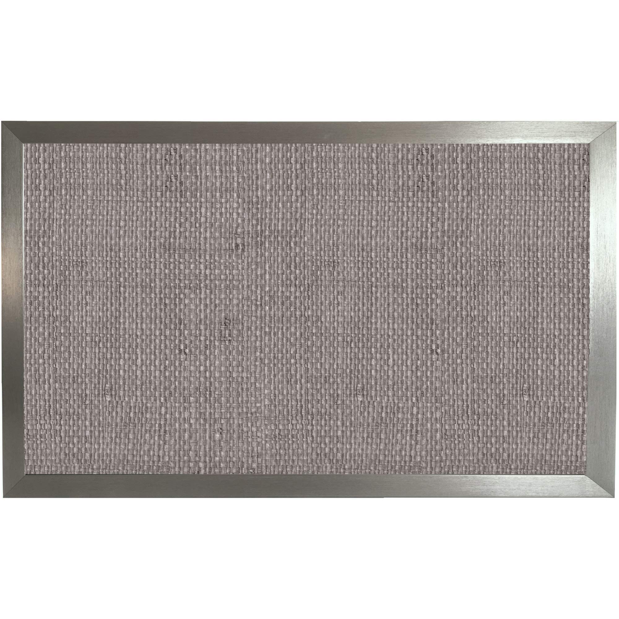 Trove Homewares Linen 27 Silver Large Lap Tray: Bean Bag Cushioned Laptop Desk, Padded Tv Dinner Cushion Tray For Eating (Linen 27 Silver Large)