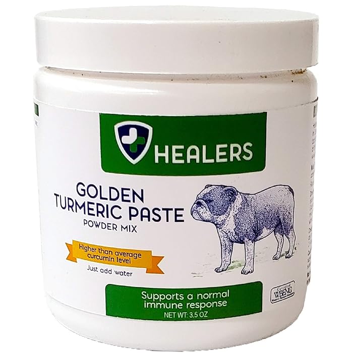 Buy Healers Tumeric Golden Paste Arthiritis Relief for Pets, Allergy