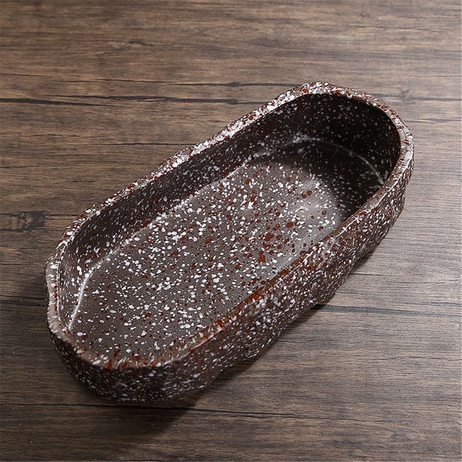 Sottovasi per Fiori Vassoio in Ceramica in Stile Cinese con piattino Motivo Speck Vaso