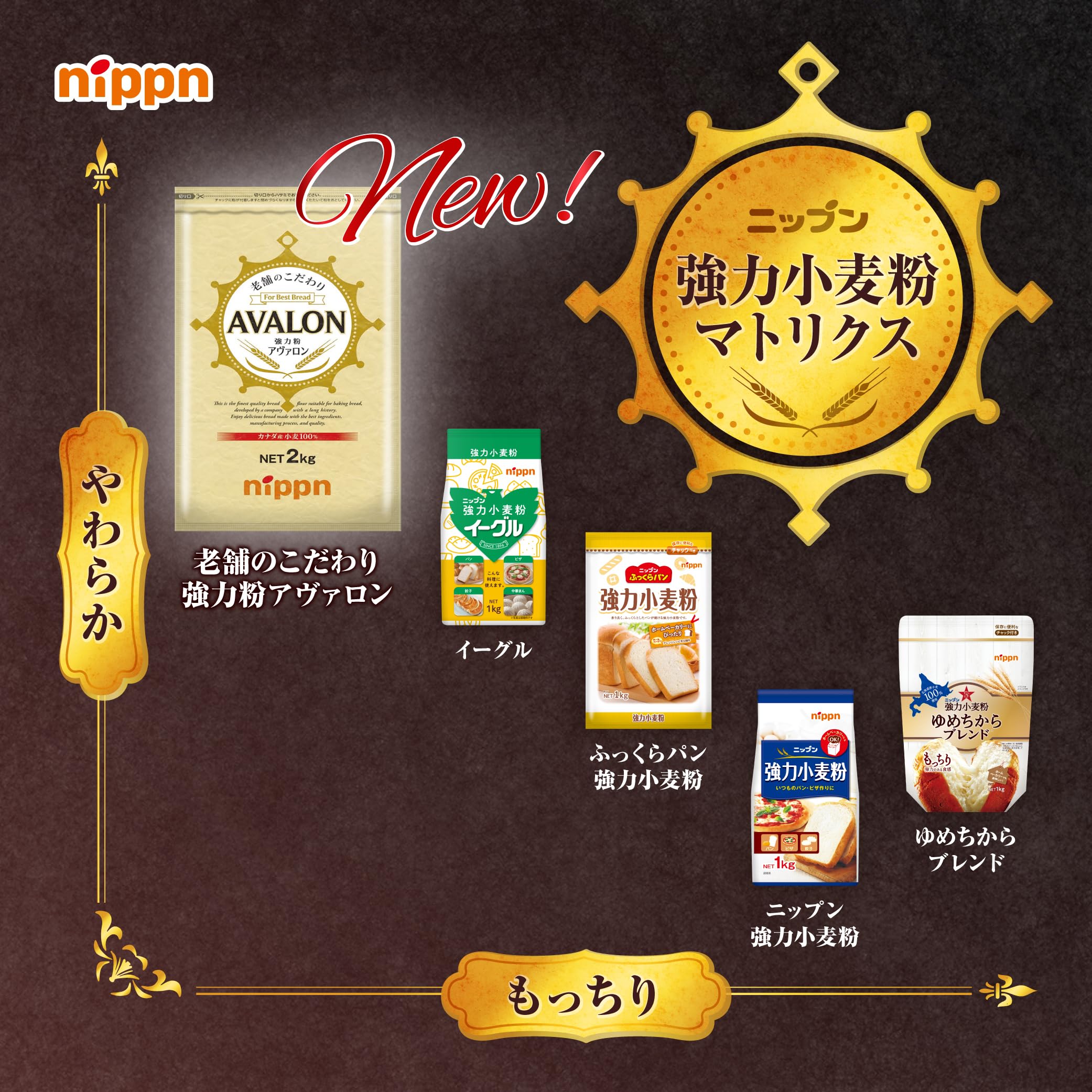 Amazon.co.jp: Nippn Traditional Expertise Strong Flour Avalon 2kg