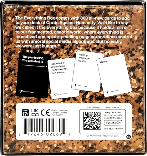 Miniatura 3 de Cards Against Humanity: Caja Todo • Expansión de 300 cartas • Amplía tu mazo sin problemas