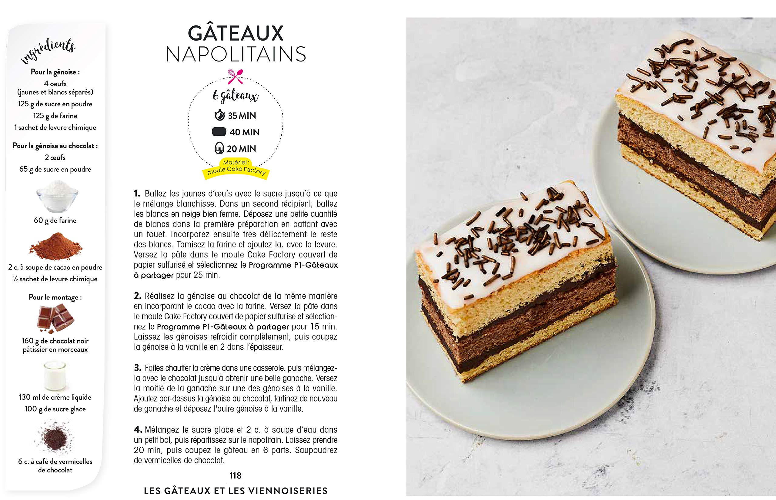 Recettes Salées Et Sucrées Avec Cake Factory Pdf
