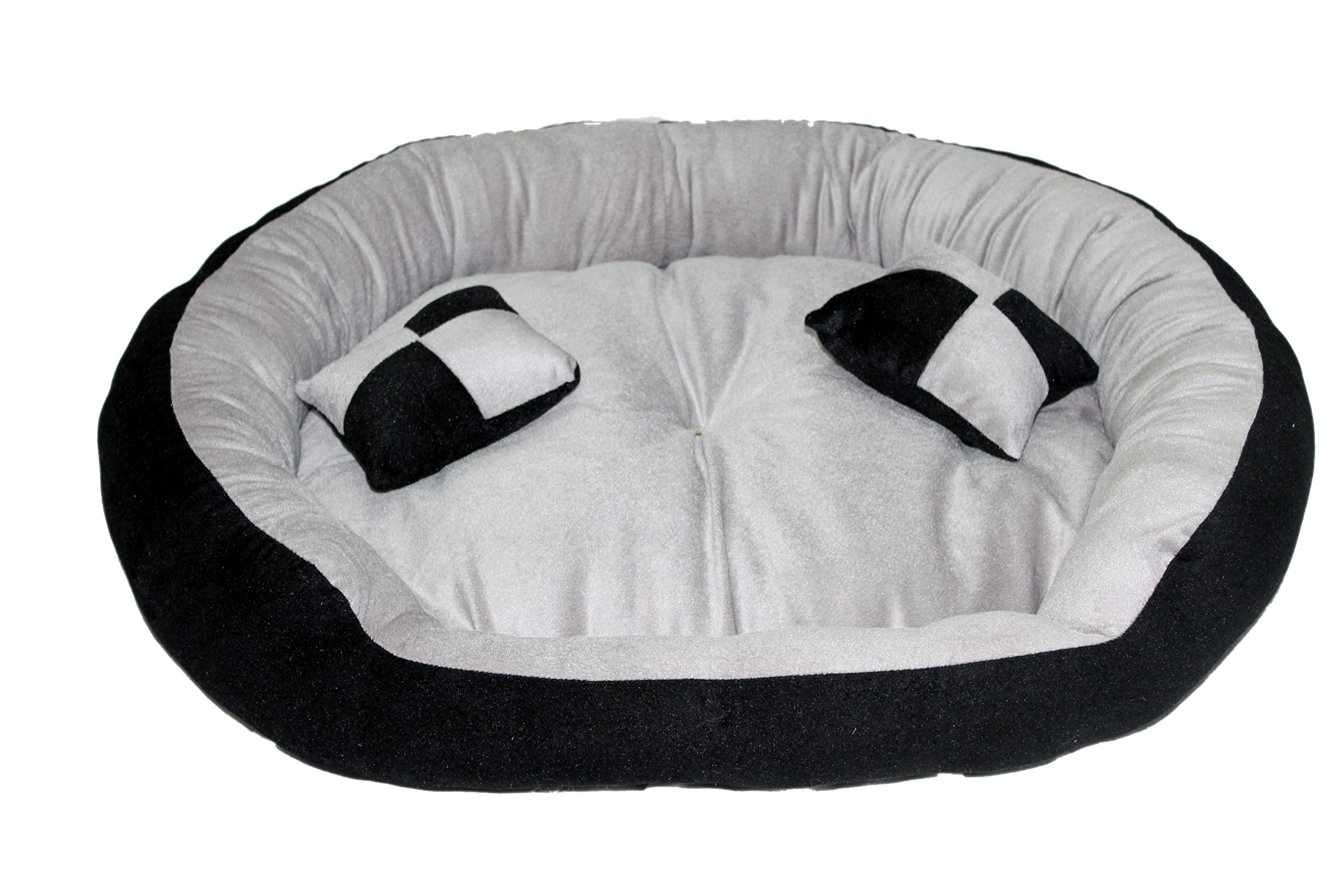 R.K Products Ultra Soft Ethinic Designer Bed for Dog and Cat Export Quality(Black and Grey,Large) (B07Z2S6YPM) Amazon Price History, Amazon Price Tracker