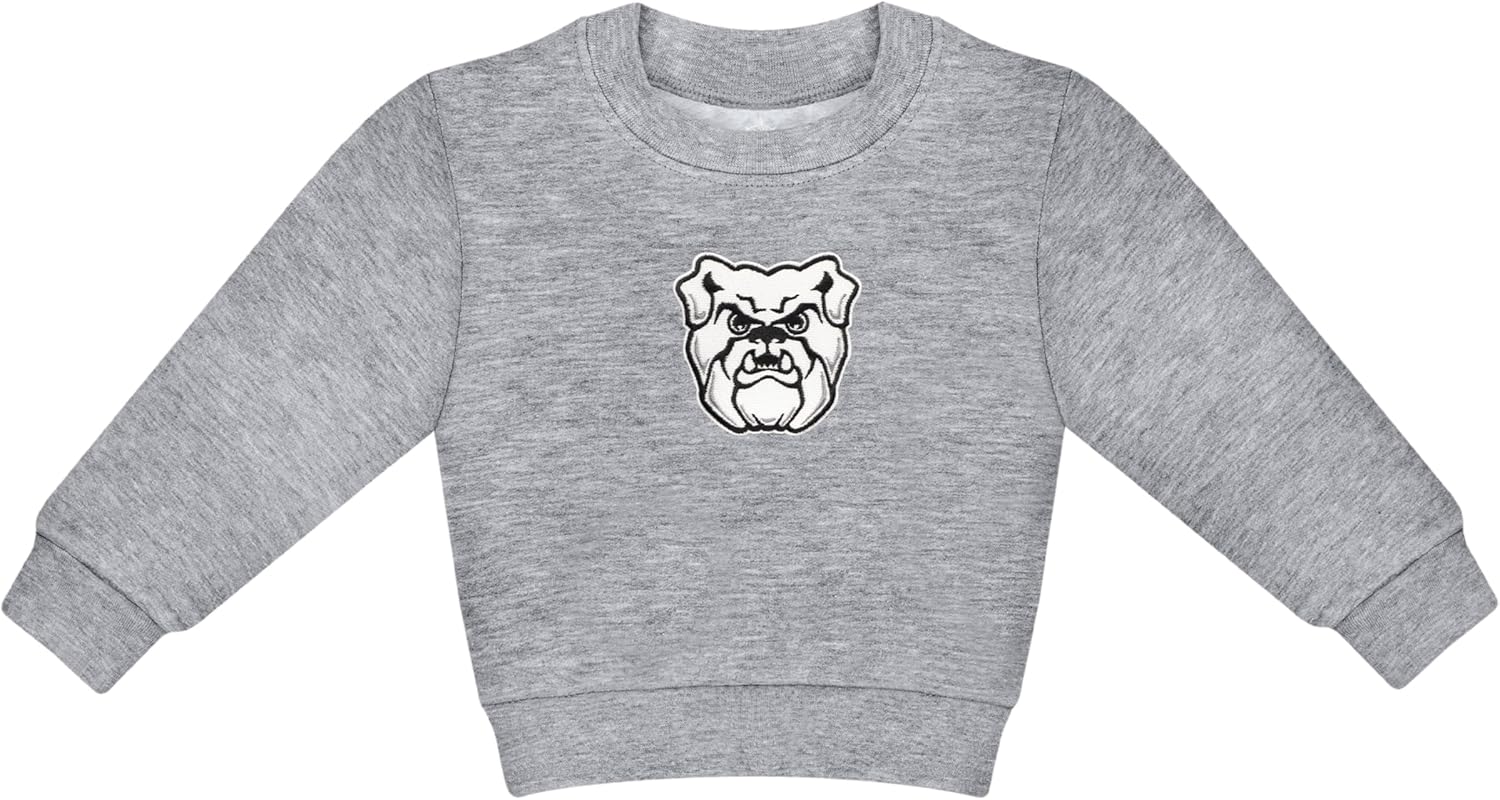 Creative Knitwear College Baby Sweat Shirt Long Sleeve - Embroidered Team Logo, for Boys & Girls (0 Months - 4T)