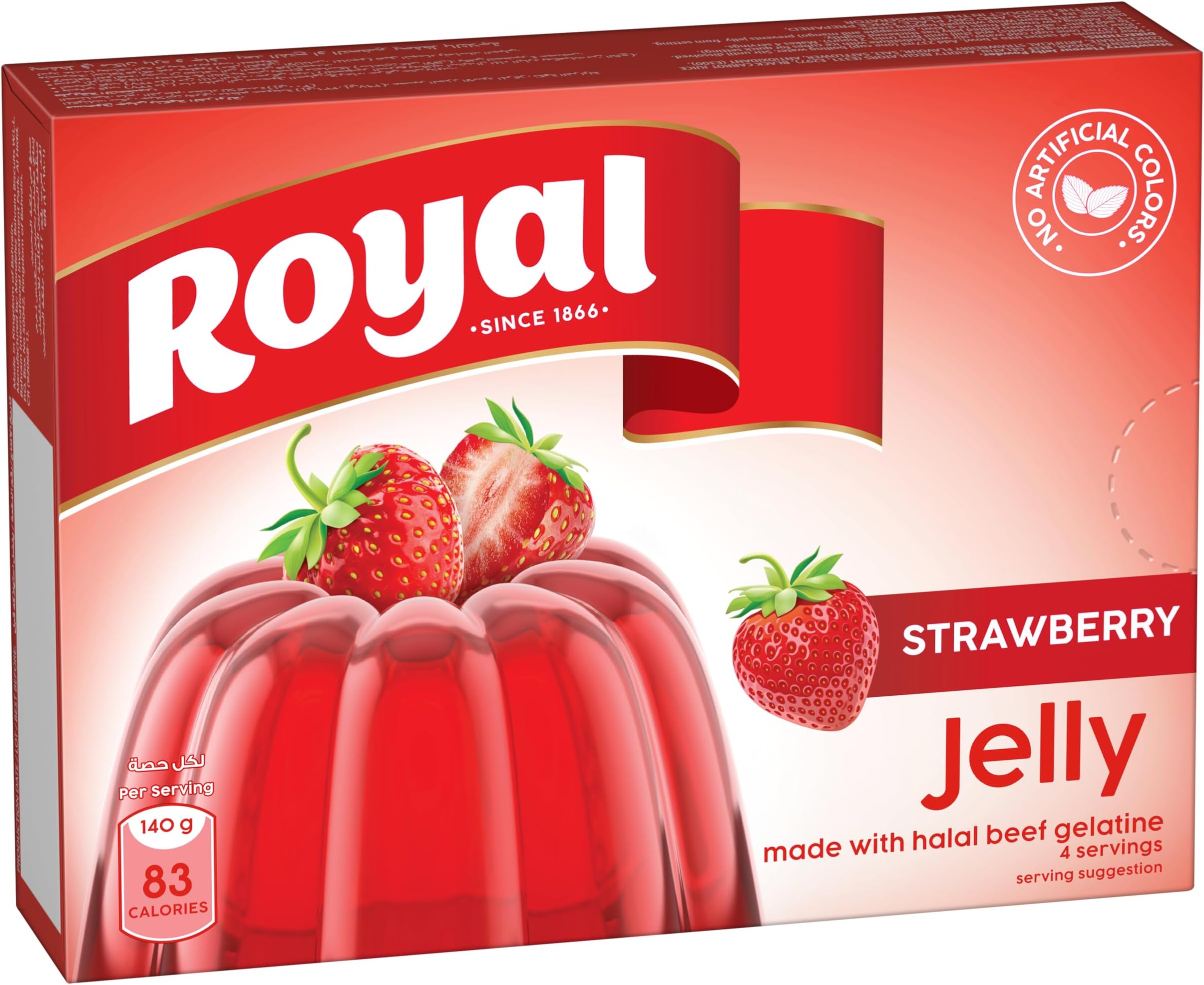 Royal Strawberry Jelly 12 x 85g