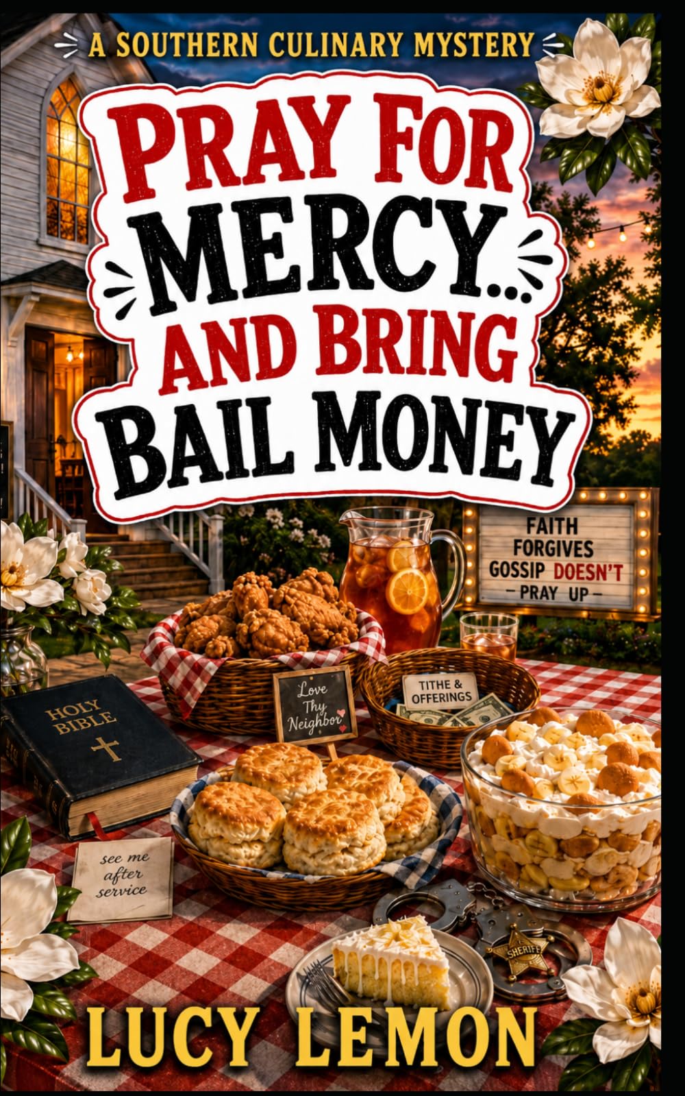 Pray for Mercy… and Bring Bail Money (A Southern Culinary Mystery)