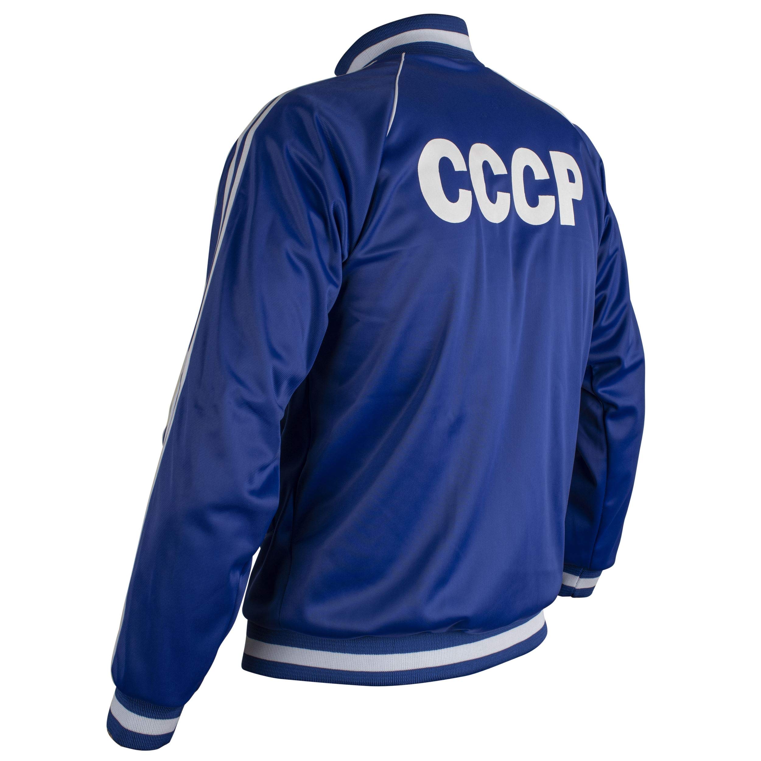 JL Sport Giacca Soviet Union CCCP URSS 1970 retrò Calcio Tuta Cerniera Giacca Uomini