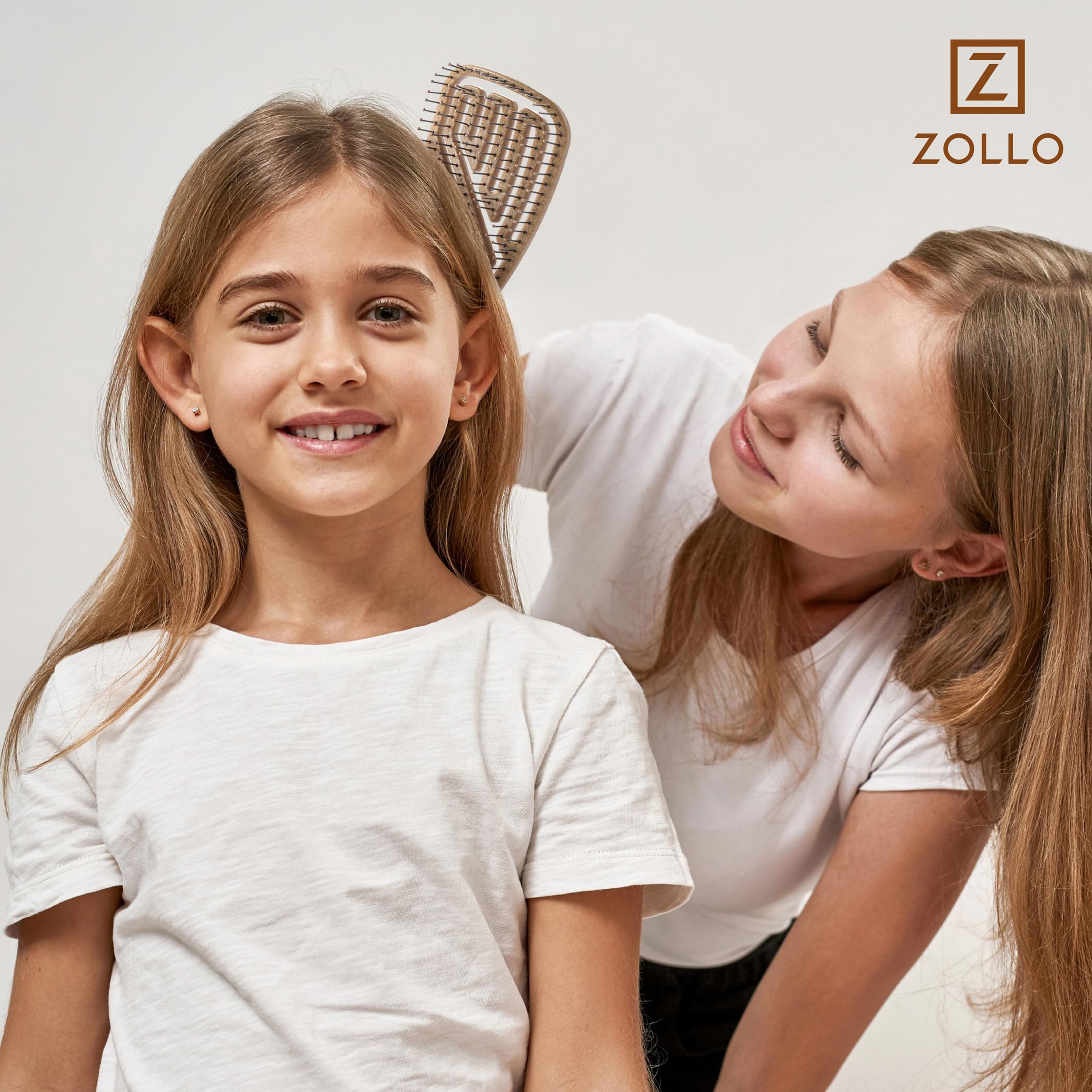 Cepillo de pelo natural flexible, diseño ventilado que acorta el tiempo de teñido