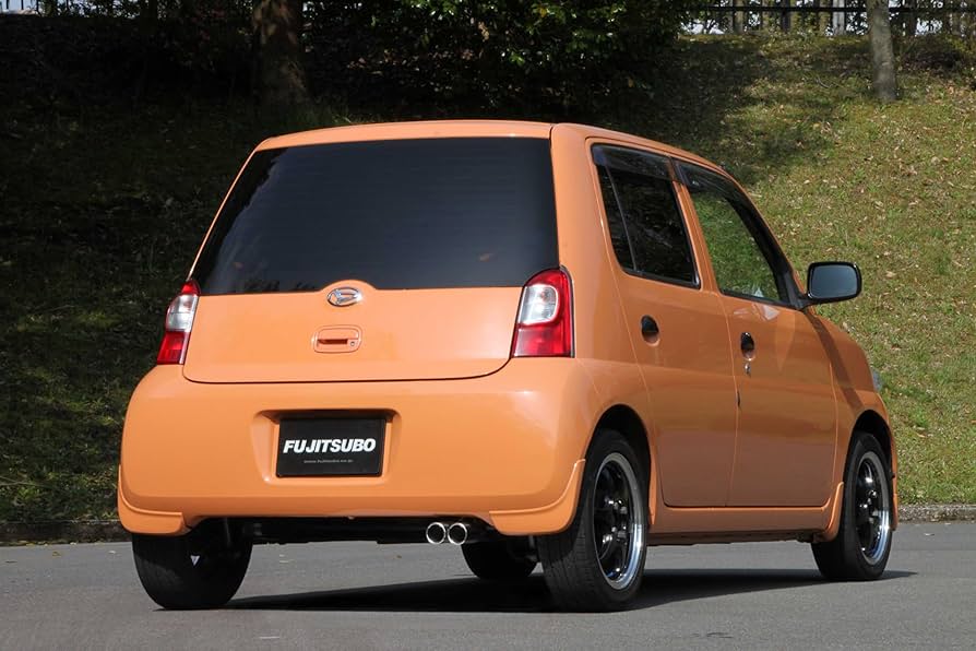 エッセ　フジツボ　マフラー　スリップオン　美品　程度良好 エッセ フジツボ マフラー スリップオン 美品 程度良好