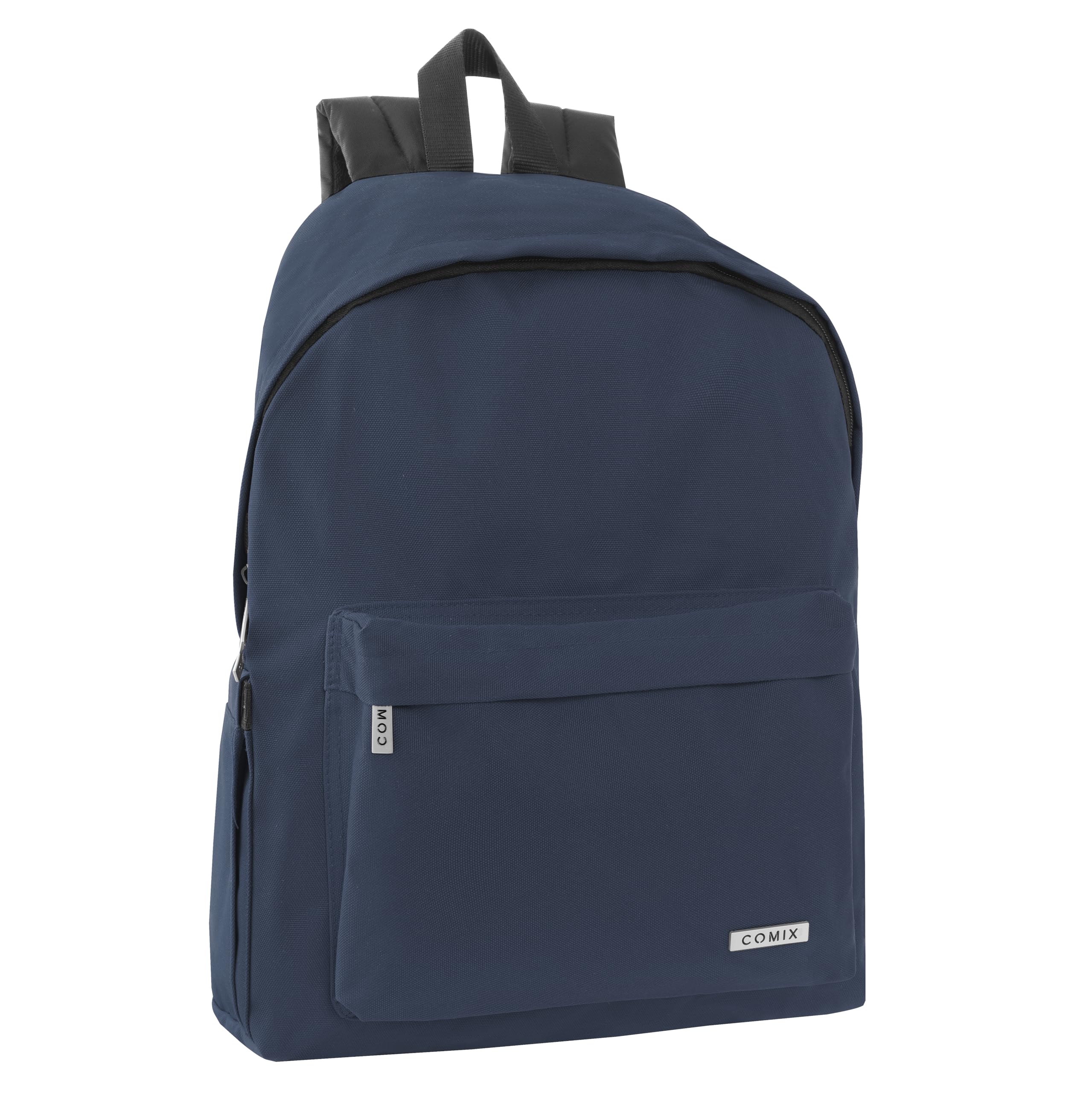 Comix Turquesa - Mochila Escolar, Compartimento Principal Con Parapioggia, Bolsillo Frontal Y Lateral, Respaldo Acolchado Y Reforzado, Tirantes Ajustables, Parte Trasera Antideslizante, 30X40hx17 Cm