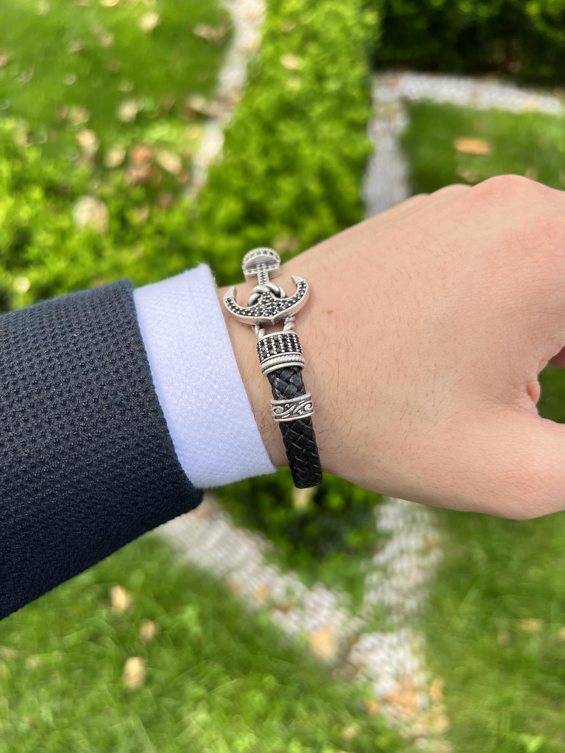 Bracciali in pelle Regali personalizzati per uomini e fidanzati Regali personalizzati