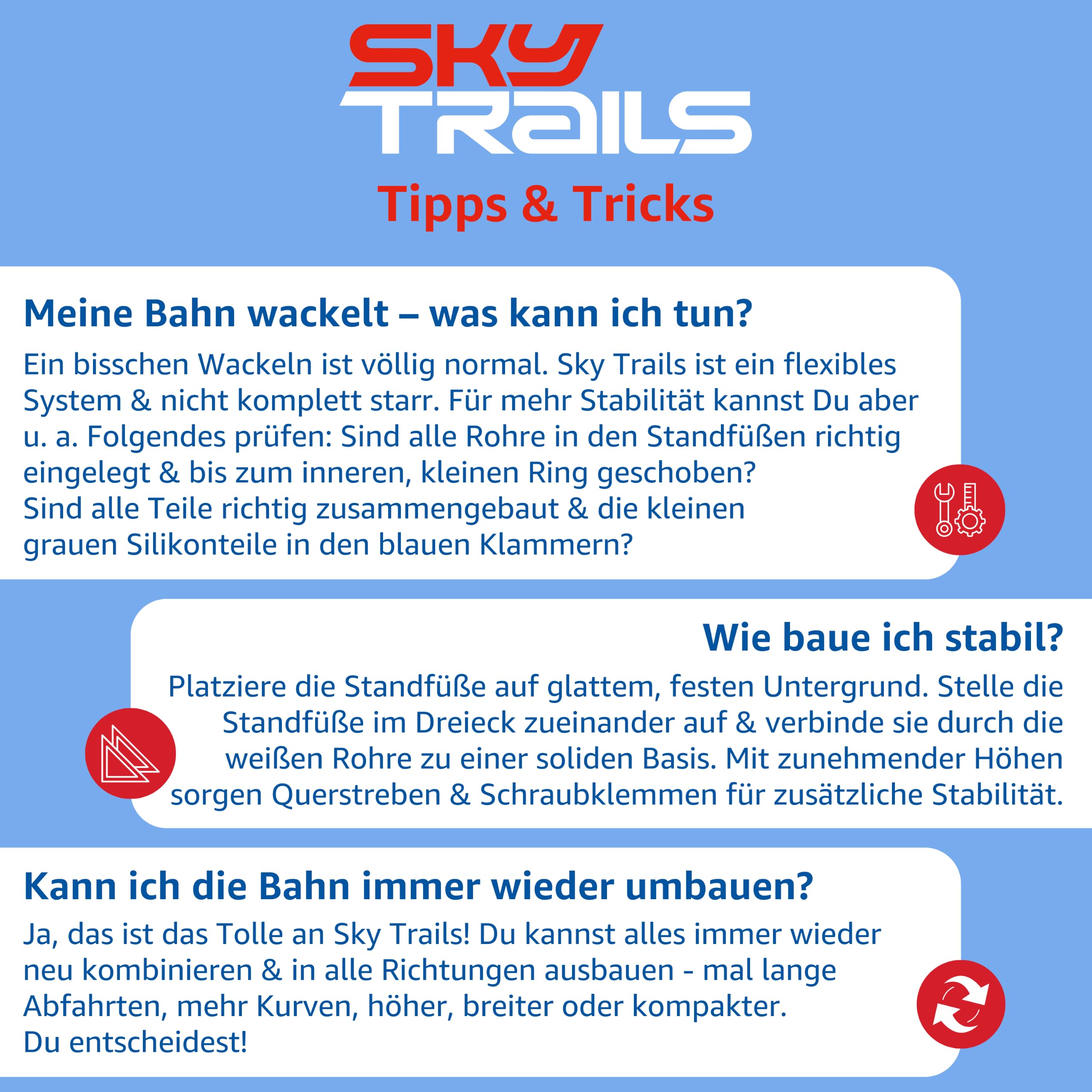 Sky Trails | Starter Kit XXL | Großes Streckenbau‑Set mit extra vielen Bauteilen, Zubehör & Action‑Elementen | Für Kinder ab 7 Jahren | 72269