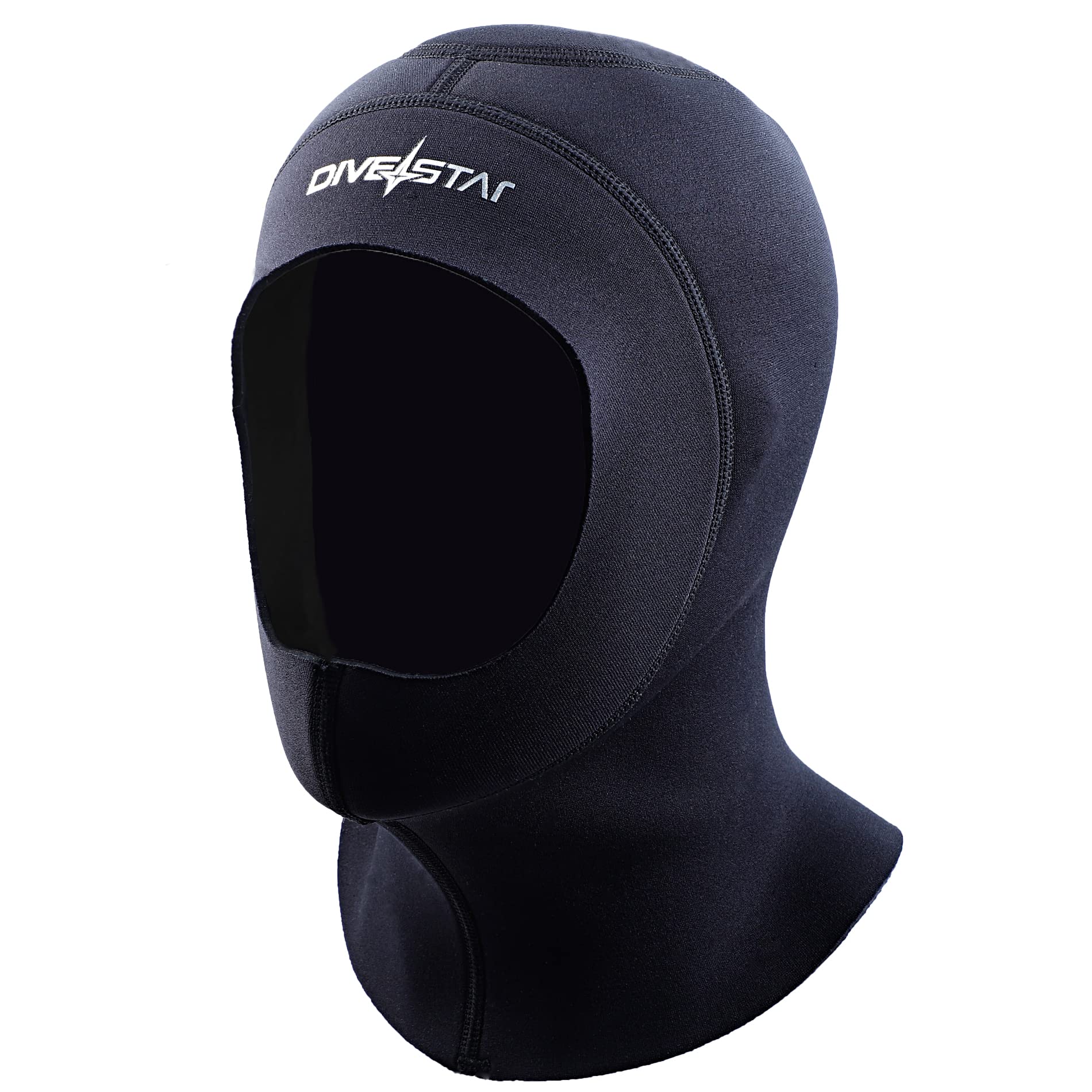 DIVESTAR Neoprene Diving Hood for Men Women,3MM 5MM Wetsuit Cap Scuba Swimming Dive Hood for Surfing Kayaking Snorkeling Canoeing Sailing Water Sports