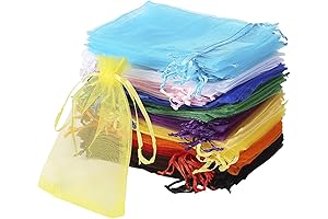 Bouraw Drawstring Packaging Bags For Presents and Party Favors