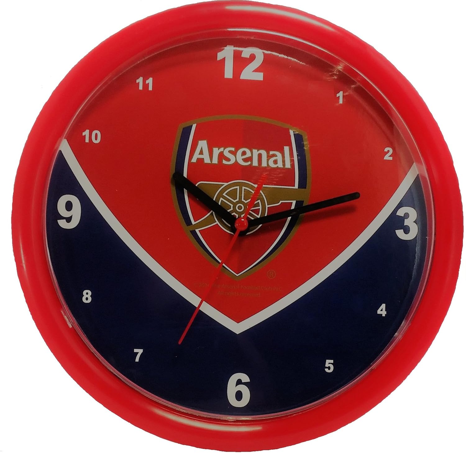 Arsenal wall clock Amazon.co.uk Home & Kitchen