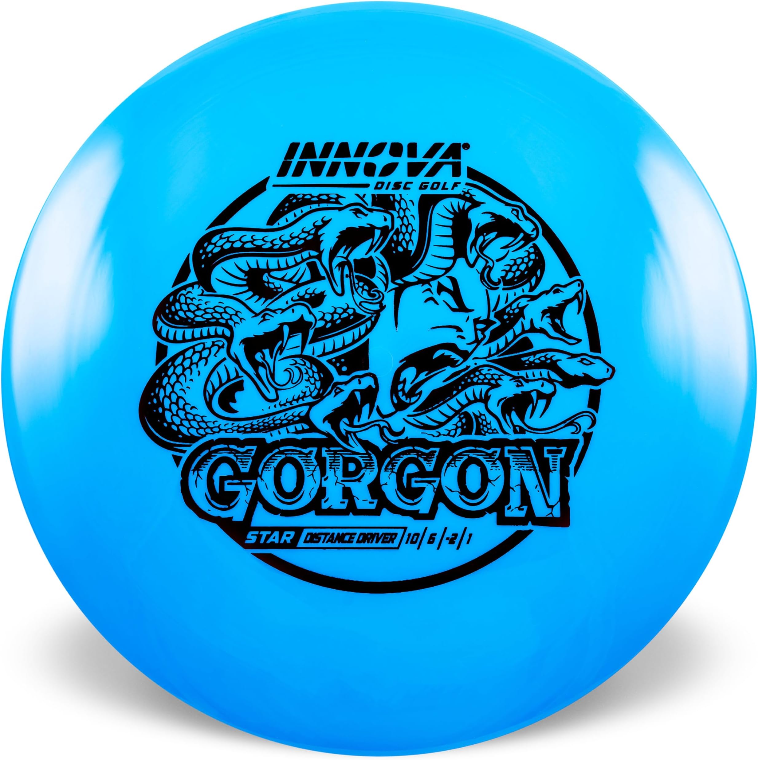 Innova Star Gorgon Distance Driver, Control Disc Golf Driver with Straight Glide (Colors Will Vary)