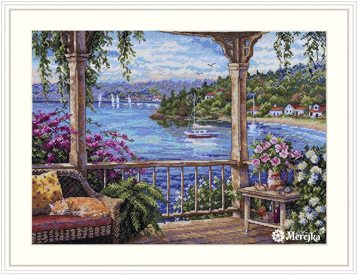 MerejkaCounted Cross Stitch Kit Tranquility