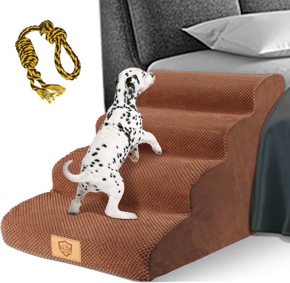 dog stairs for bed