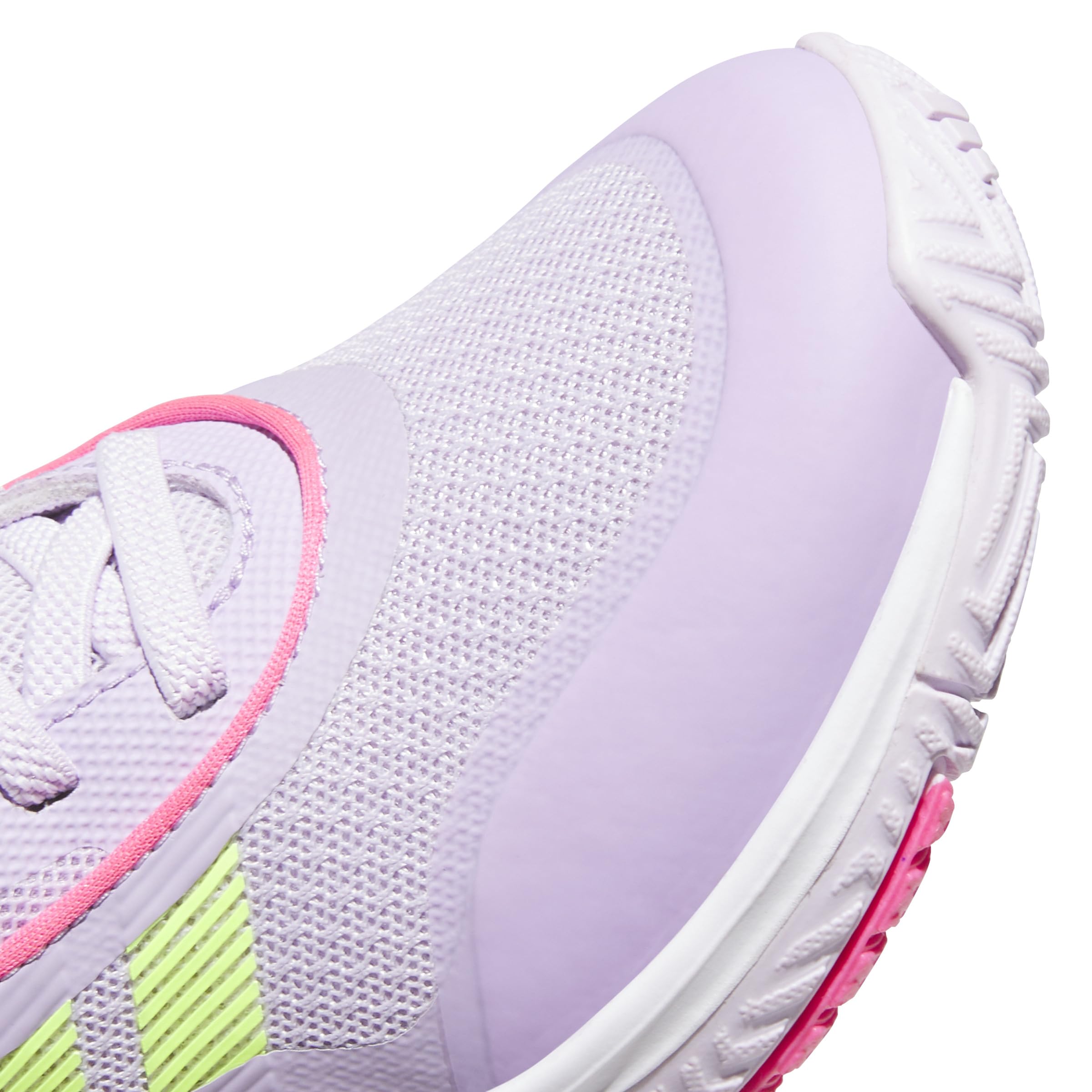 Adidas Unisex - Bambini OWNTHEGAME 3.0 Shoes, Ice Lavender/Lucid Lemon/Powder Plum, 32 EU