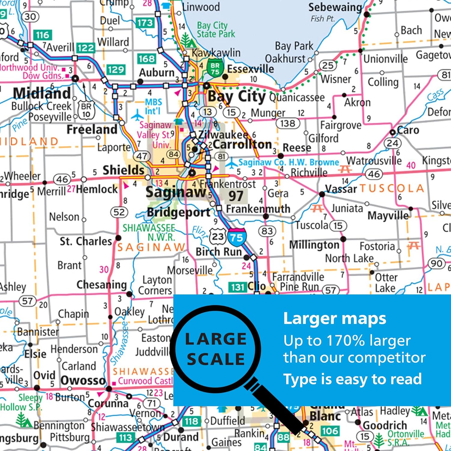 Rand McNally Road Atlas Large Scale 2026: United States, Canada, Mexico (Rand McNally Large Scale Road Atlas USA) - Image 2