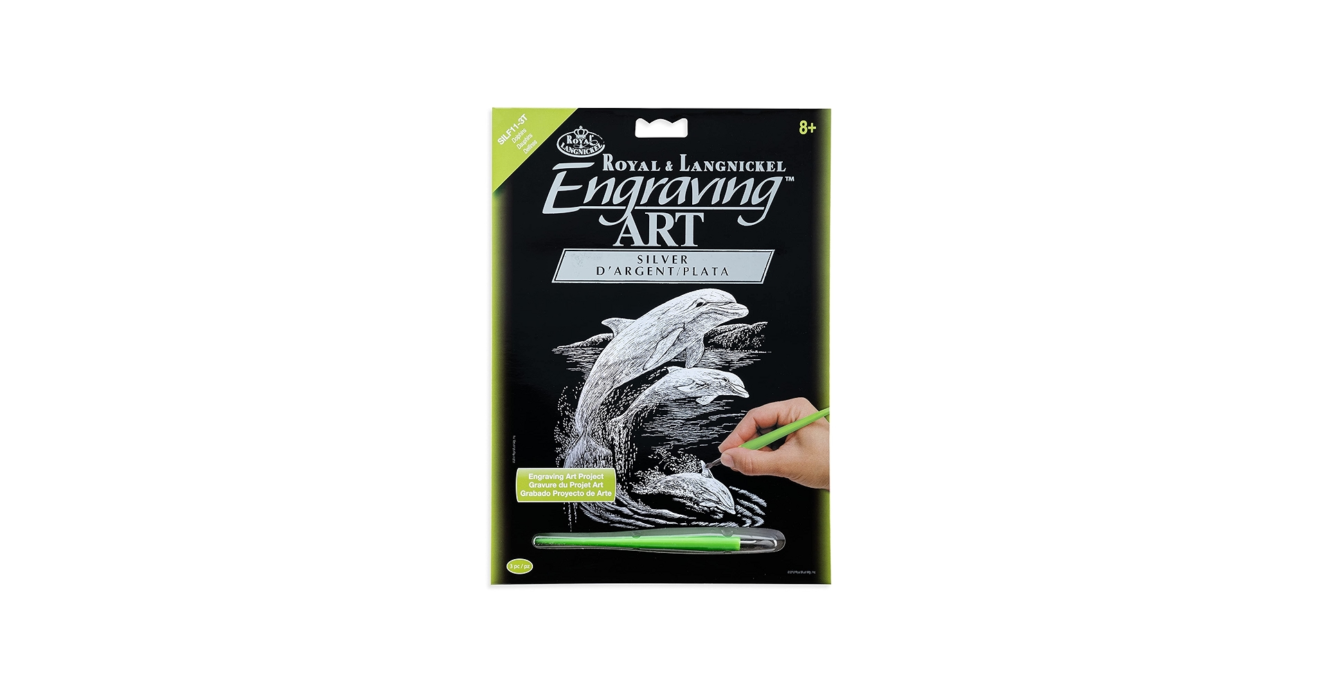 絵画 VERNIER HANDCRAFTED Amazon.com: Royal and Langnickel Silver Engraving Art