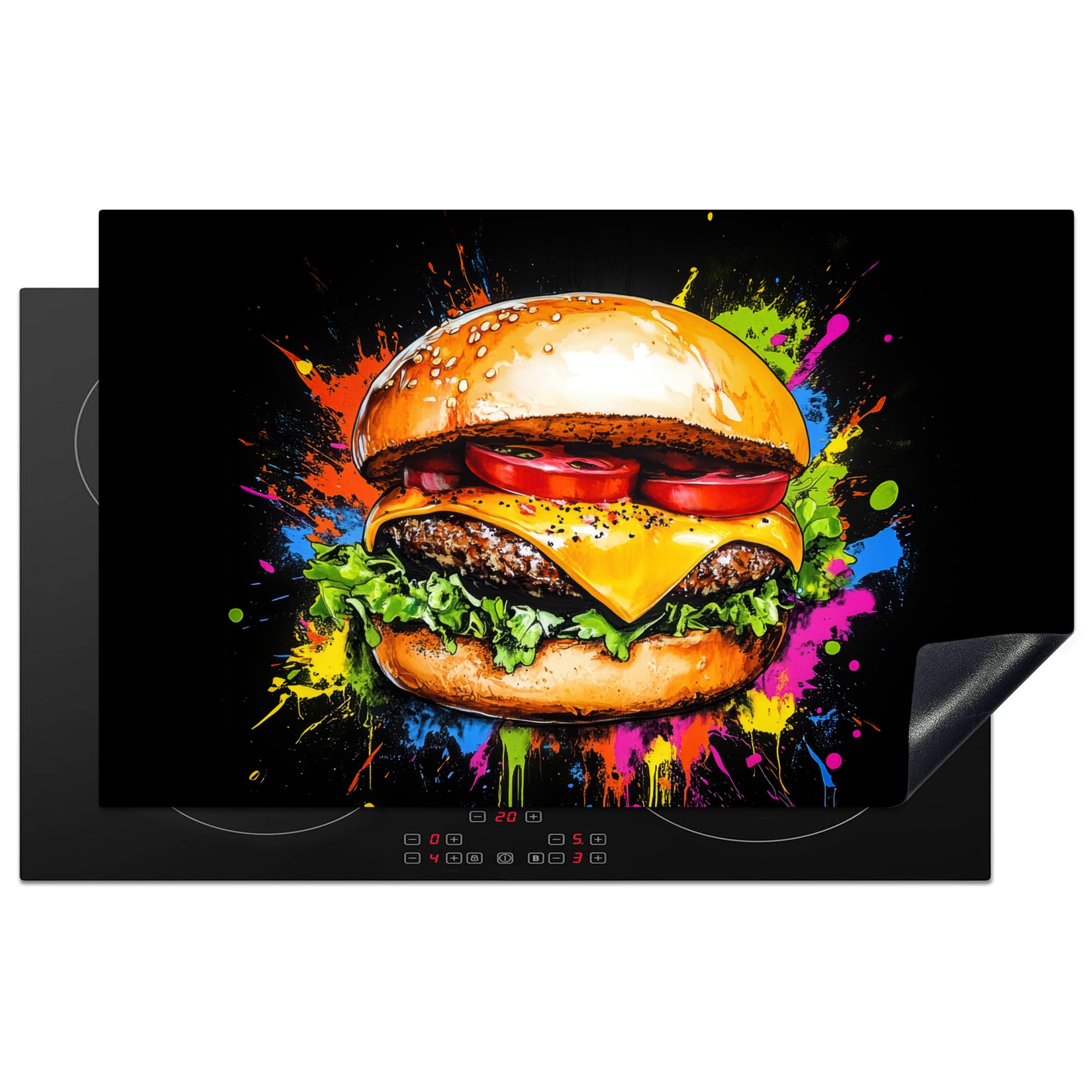 KitchenYeah© Induction Hob Cover Protector Mat Kitchen Universal Ceramic