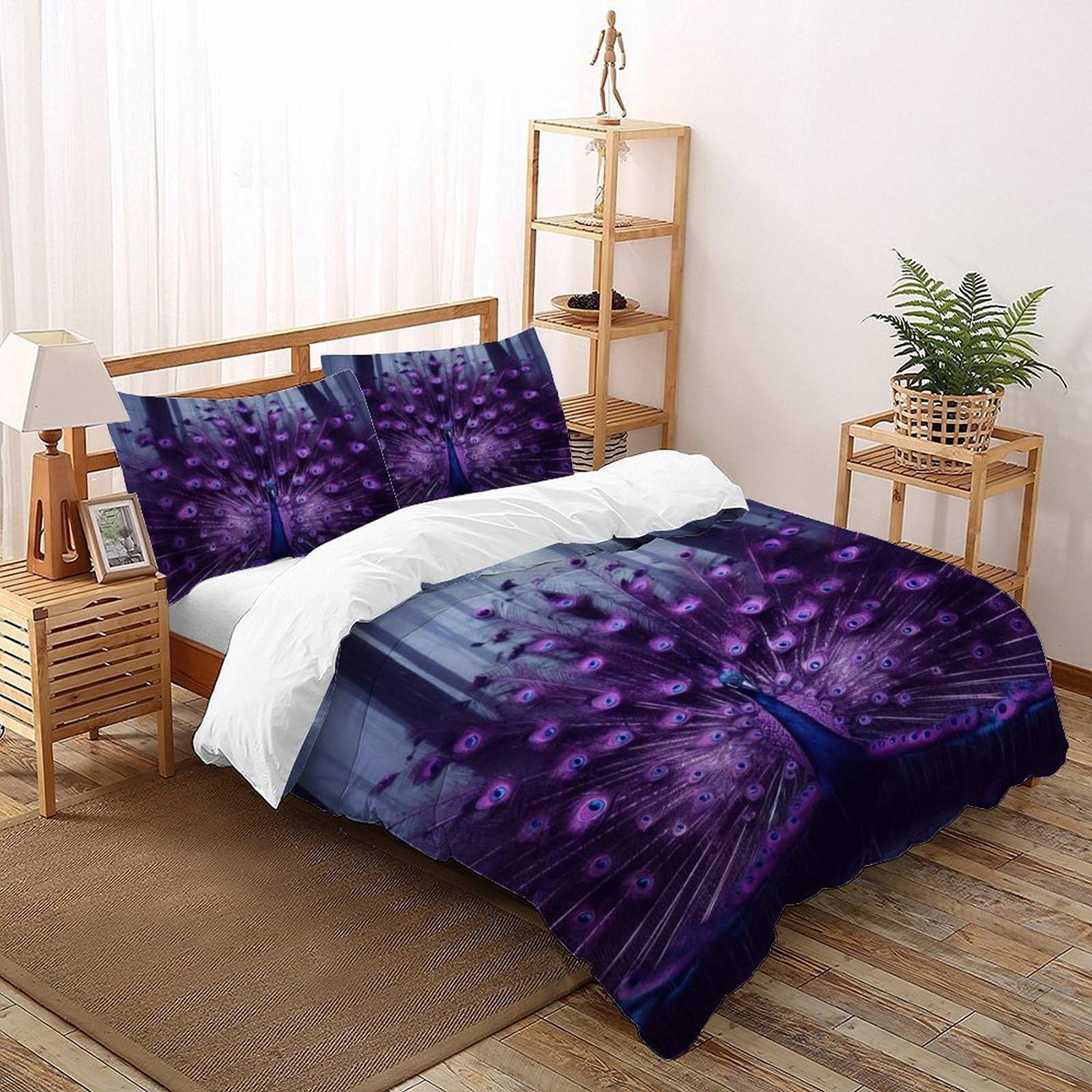 Housse de couette enfant 3D 200x200cm douce avec sa taie d'oreiller