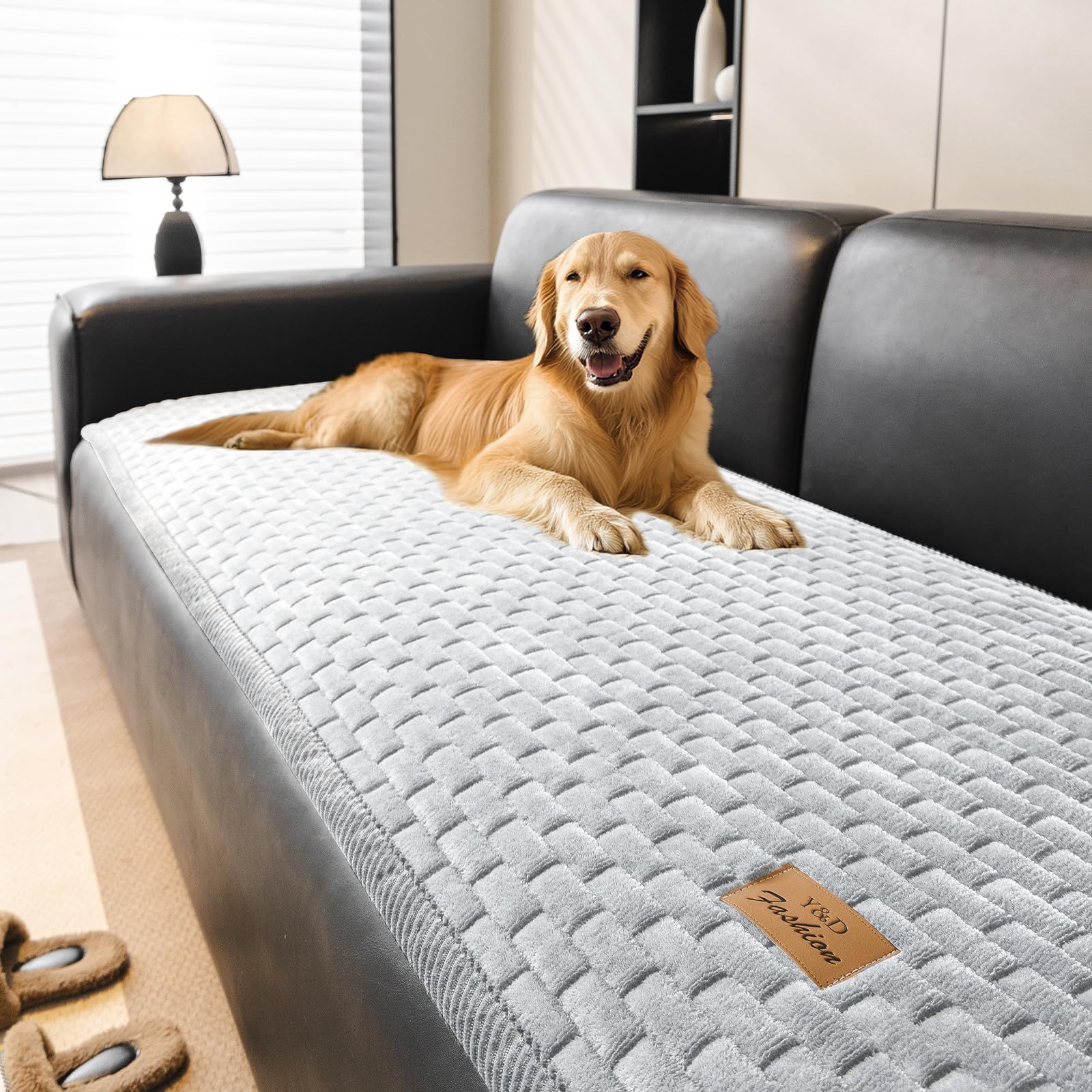PJLZJFBY Couch Covers for Dogs Washable, Non Slip Dog Couch Cover Protector