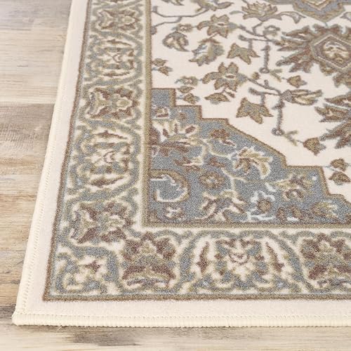 Miniatura 283 de Superior Alfombra de interior, respaldo de yute, alfombras para comedor, cocina, suelos de dormitorio, decoración tradicional del suelo, alfombra