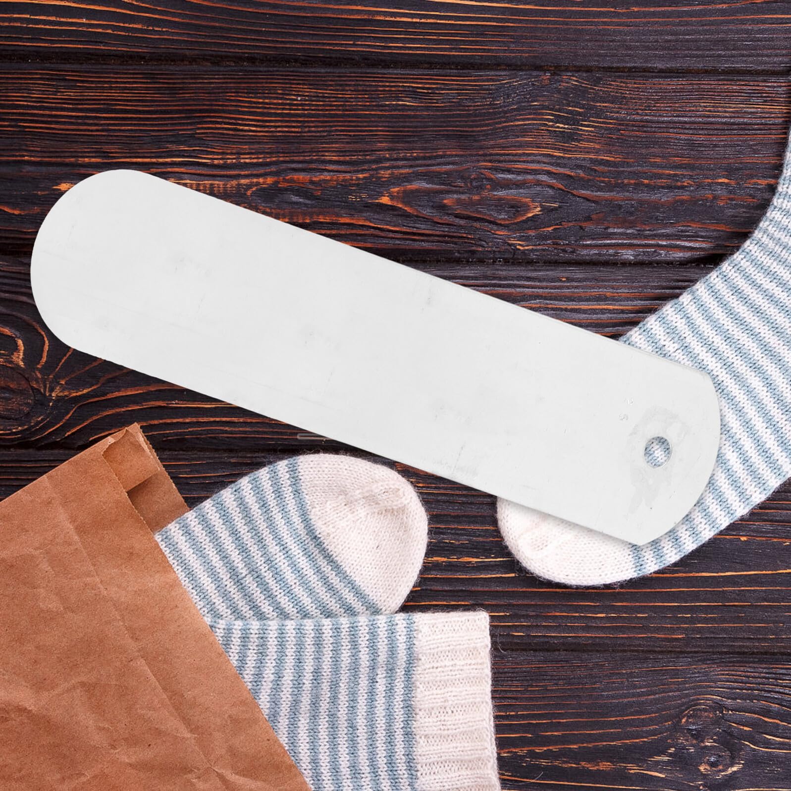 POPETPOP Gabarits Bloqueur de Chaussettes en Aluminium Léger à Chaussettes Droites Meilleure Expérience de Transfert pour Sublimation et Transfert à Chaud