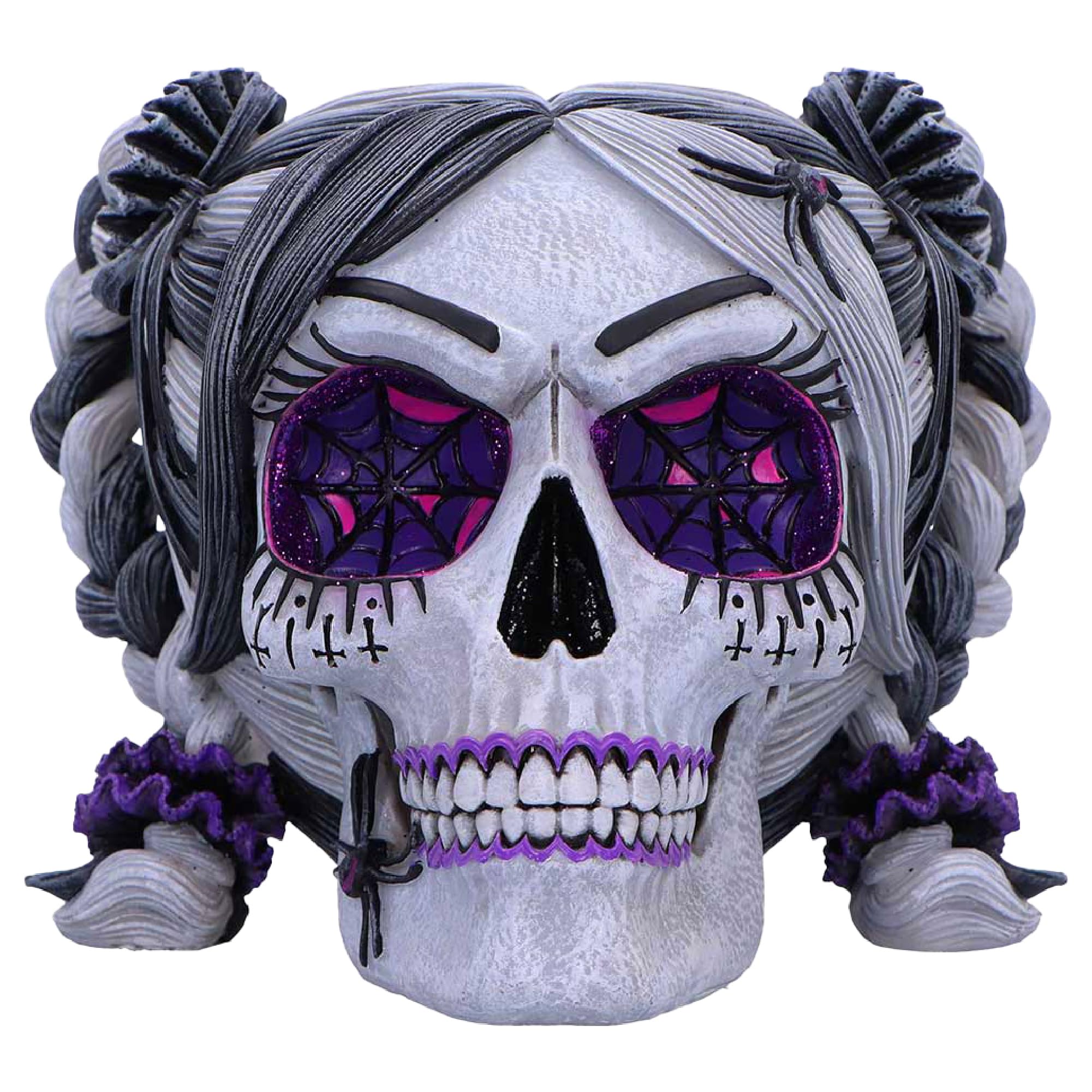 Nemesis Now Creepy & Kooky Skull 16cm Gothic Ornament Alternative Home Decor