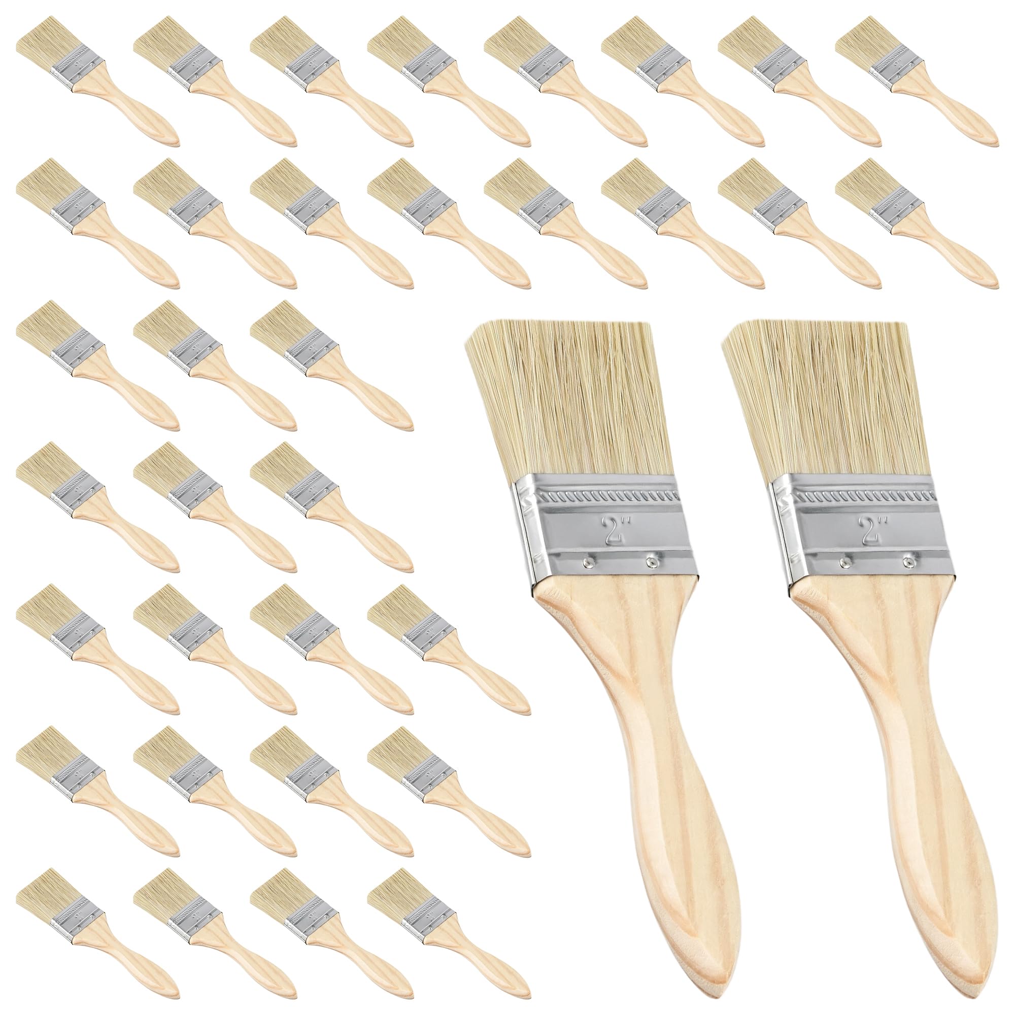 Pinceaux de 5,1 cm lot de 36 pour réussir vos finitions sans trace de peinture