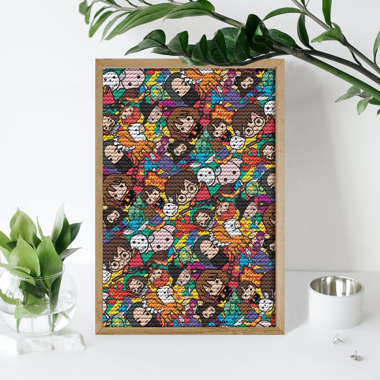 Amazon.co.jp: ダイヤモンドアート ホグワーツ ハリー ポッター 魔法