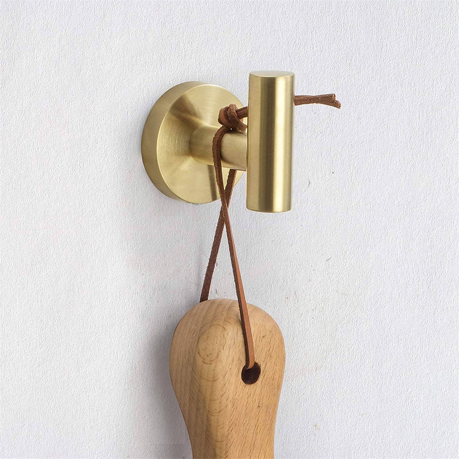Nolimas 3-Pieces Brushed Gold Bathroom Hardware Set SUS304 Stainless Steel Round Wall Mounted Includes 12" Hand Towel Bar,Toilet Paper Holder,Robe Towel Hooks,Bathroom Accessories Kit