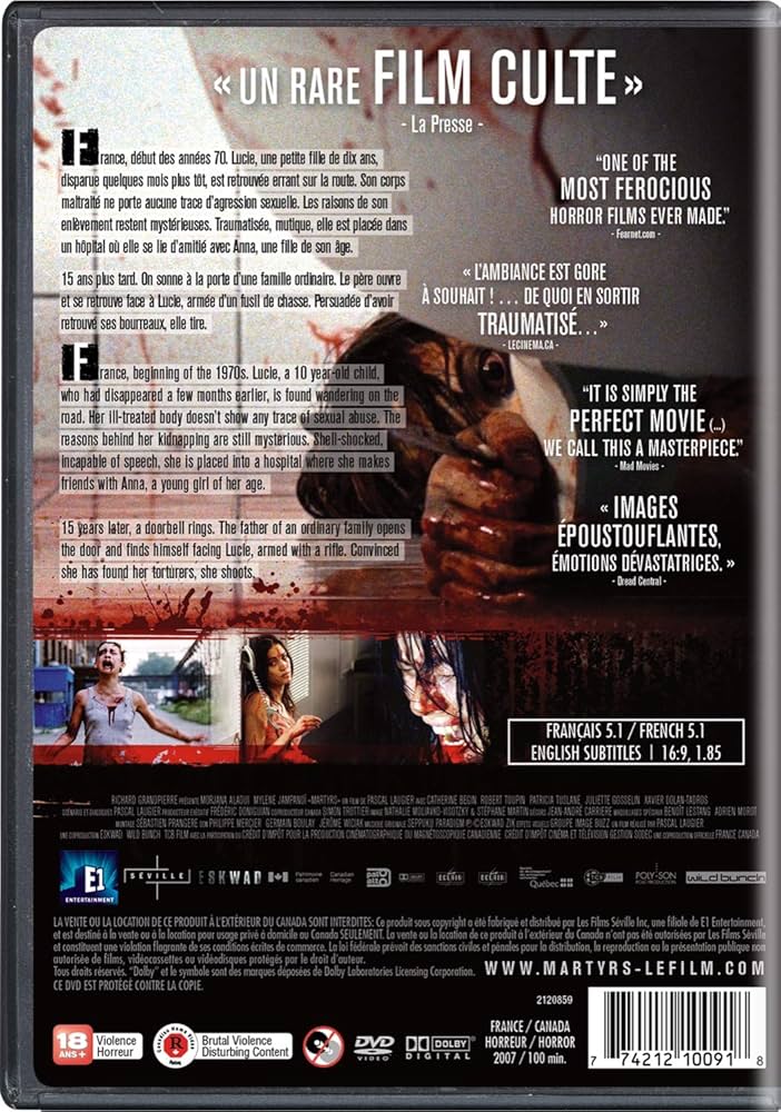 Amazon.co.jp: Martyrs : DVD