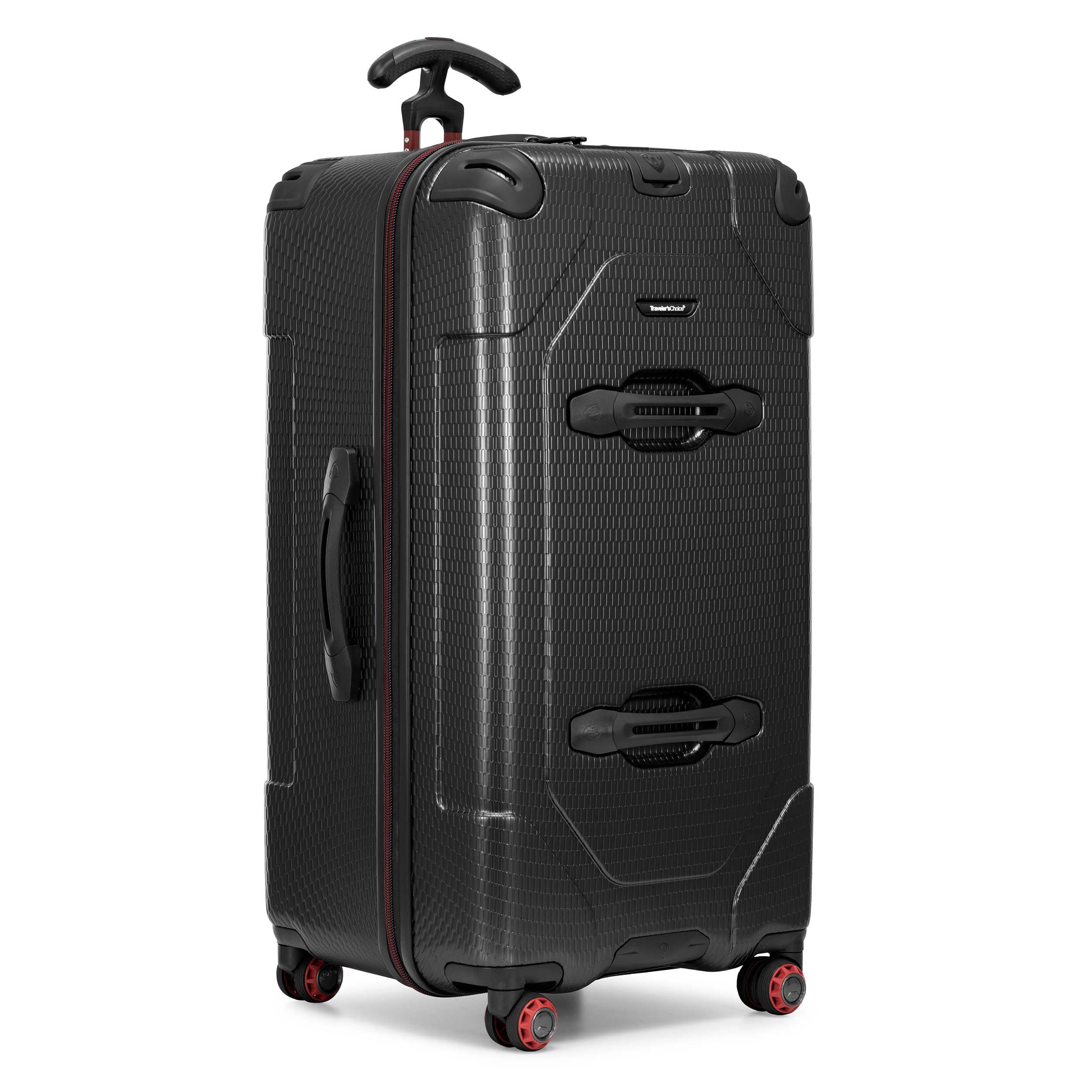 Traveler's Choice Maxporter Ii 30" Hardside Spinner Trunk Luggage, Black, 76.20 cm, Maxporter Ii 30" Hardside Spinner Trunk Luggage