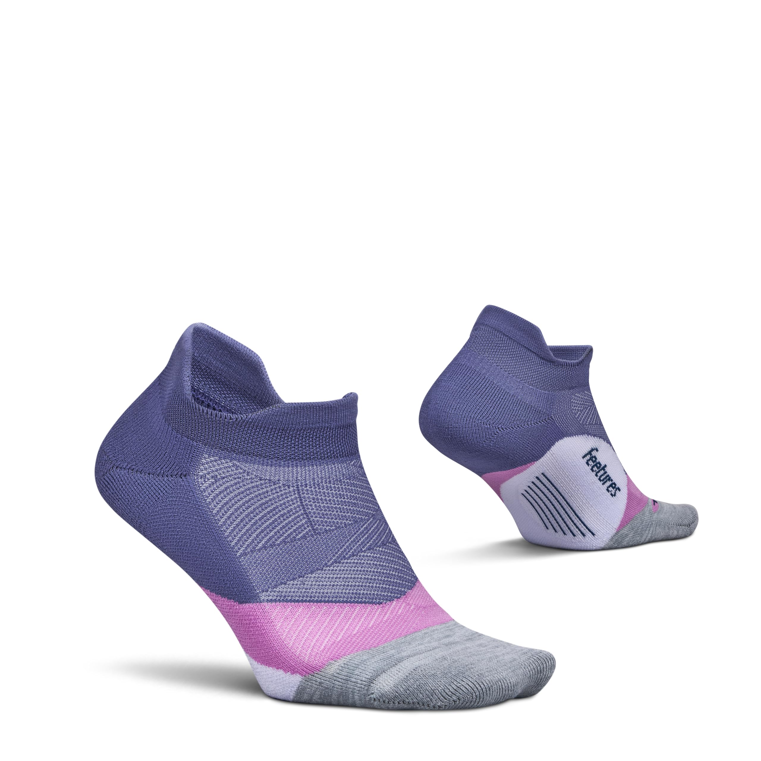 Feetures Unisex Future Dusk (1 Pair) Elite Light Cushion Tab Future Dusk Large