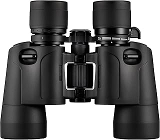 Olympus Binocular 8-16x40 S - Ideal for Nature Observation, Wildlife, Birdwatching, Sports, Concerts, Black