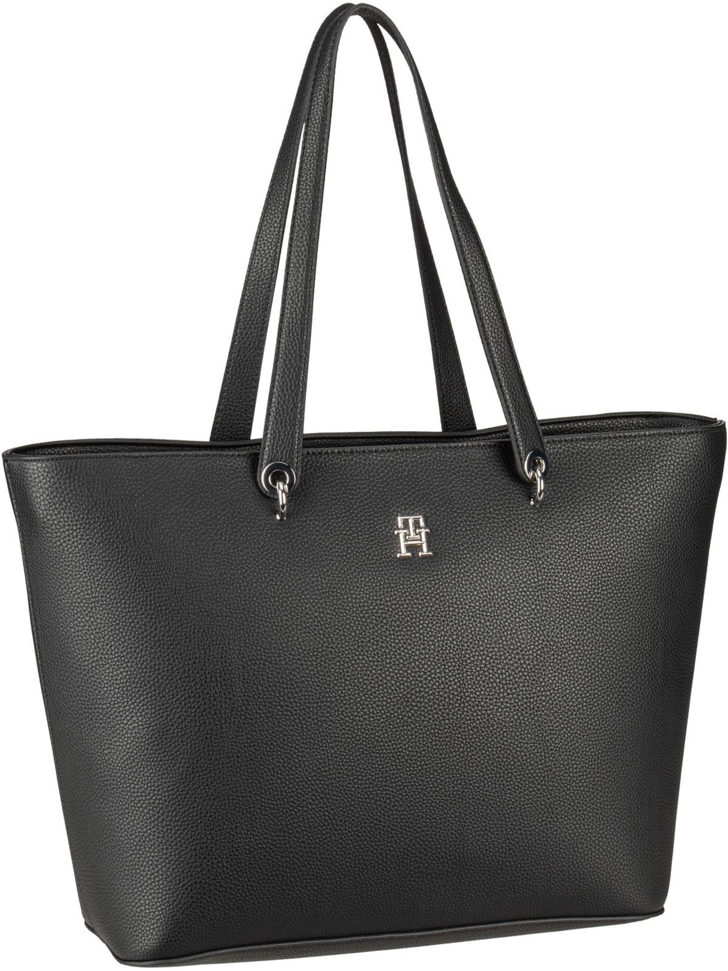 Tommy Hilfiger Donna Borsa Tote Bag Emblem Grande