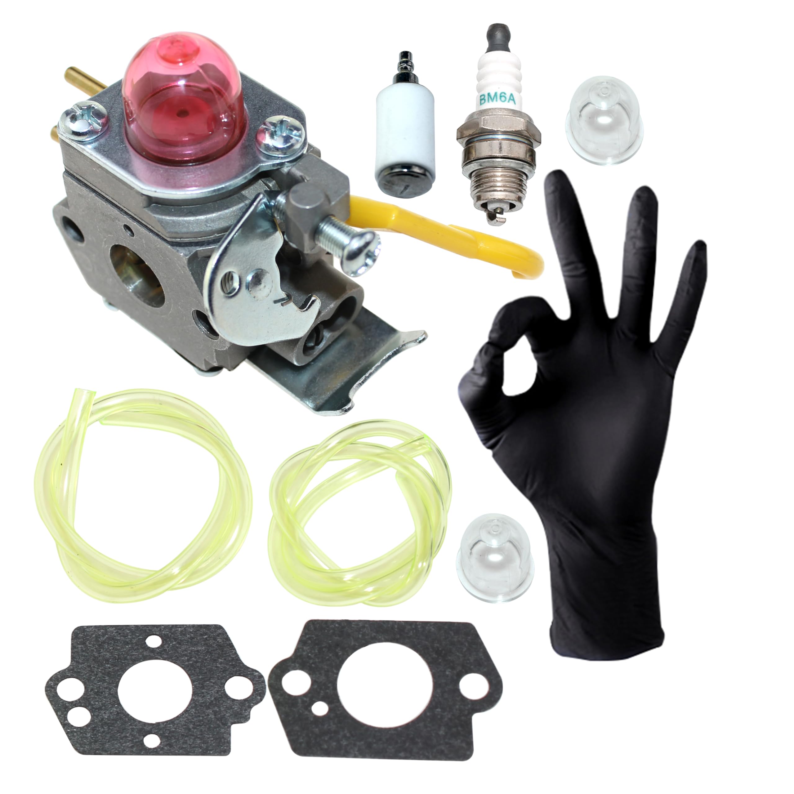 Carburateur Pour Débroussailleuse McCulloch, Partner, Husqvarna - Réf. 530069990, 530069754... - Kit Complet