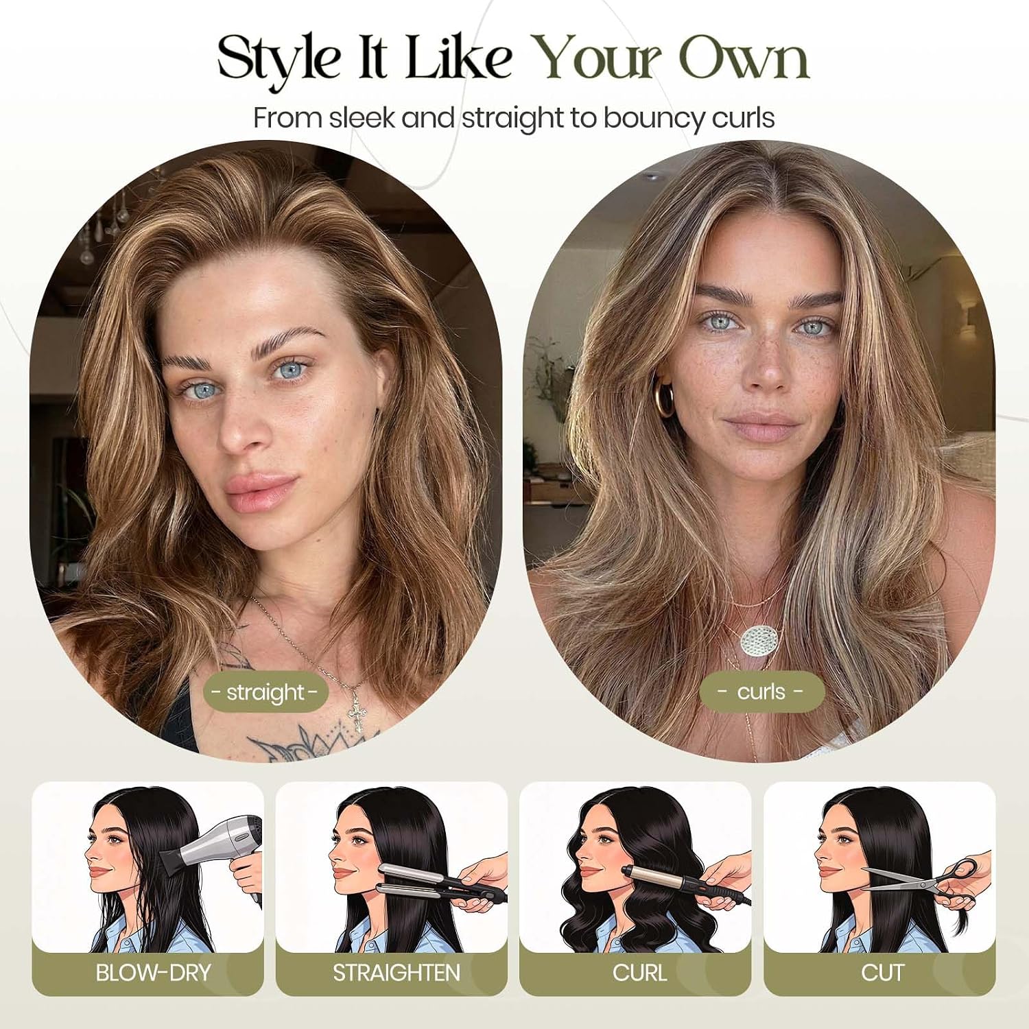 SilkHug Human Hair Topper with Skin-Imitating Essentials Base, 6"x6" Base 12-inch Warm Brown With Blonde Highlights(T4/4/BC#) Human Hair Toppers for Women with Thin Seamless for Daily, No Bangs