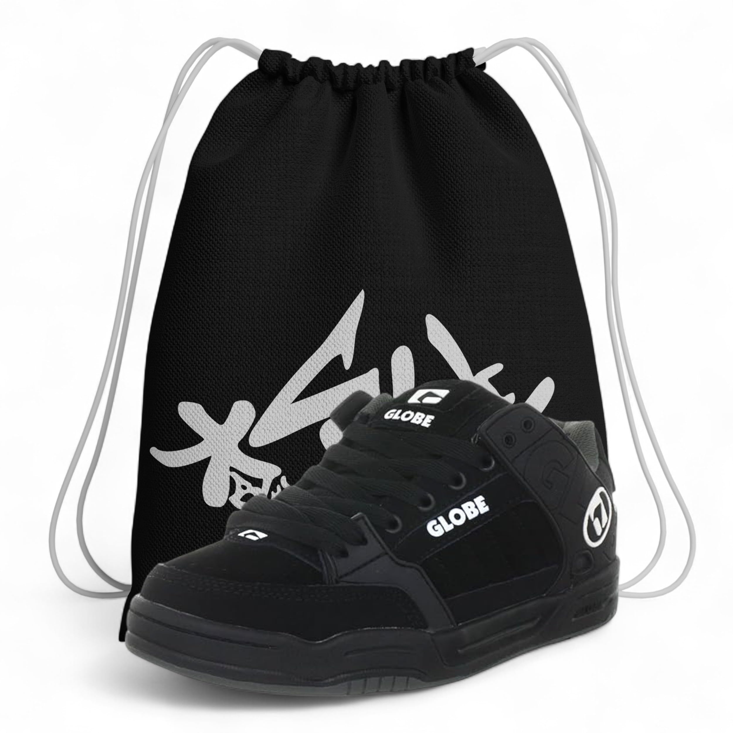 Scarpe da Skateboard – Scarpe Globe Tilt da Ginnastica Unisex Skate – Sneakers Resistenti con Sacca Abbinata